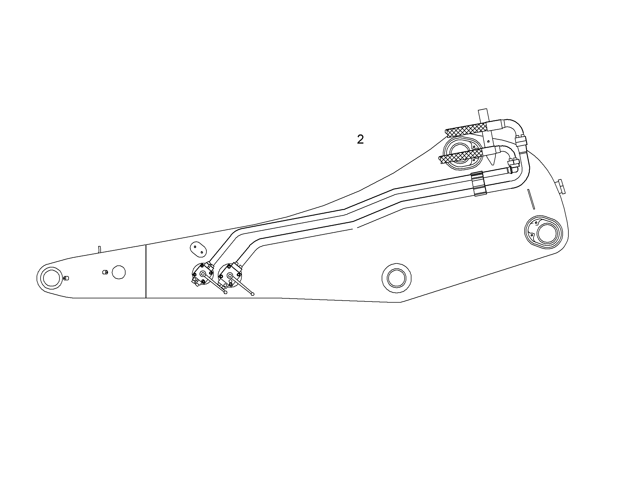 ПРОВОДКА МОНТАЖ AHS 9013694 LIEBHERR