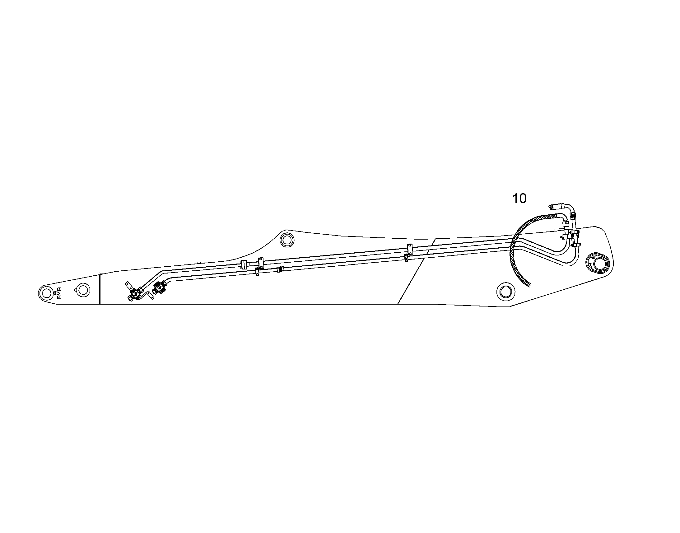 ПРОВОДКА МОНТАЖ AHS 9943167 LIEBHERR