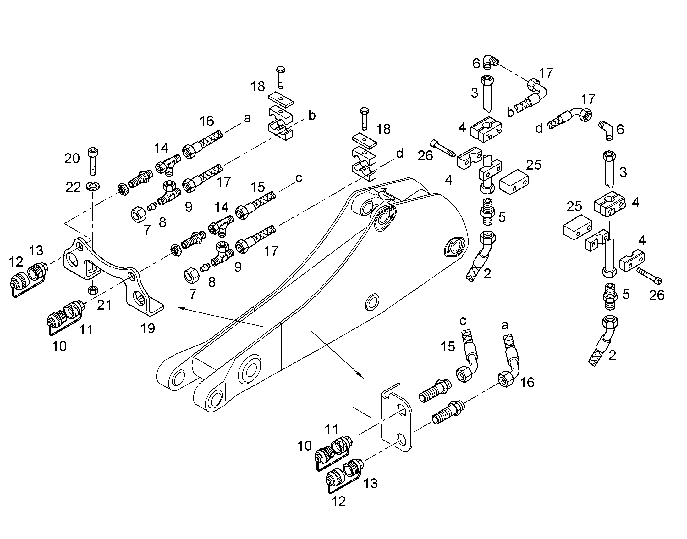 ШЛАНГ 12X2850 10042302 LIEBHERR