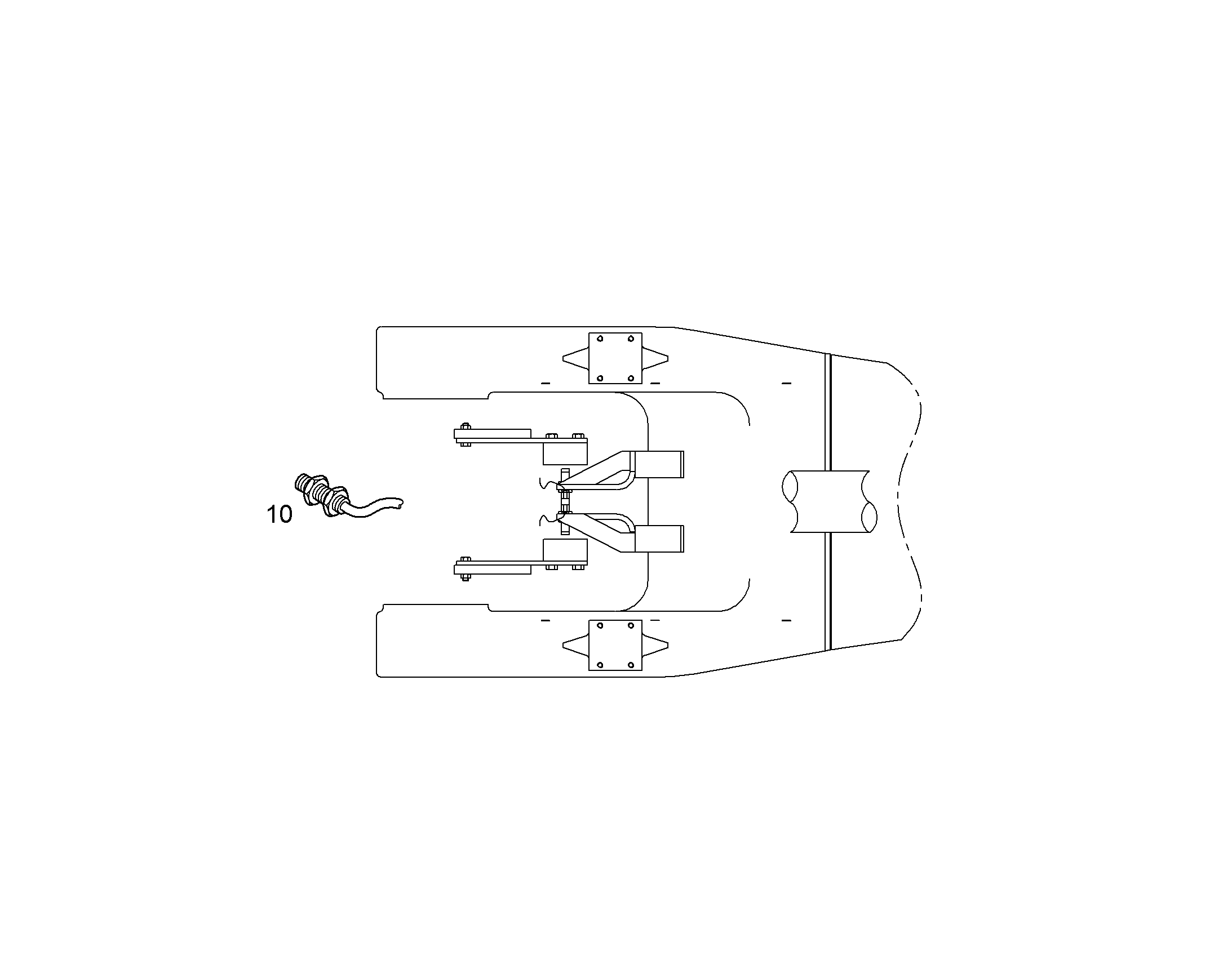 ОТКЛЮЧЕНИЕ ЦИЛИНДРА РУКОЯТИ 10053855 LIEBHERR