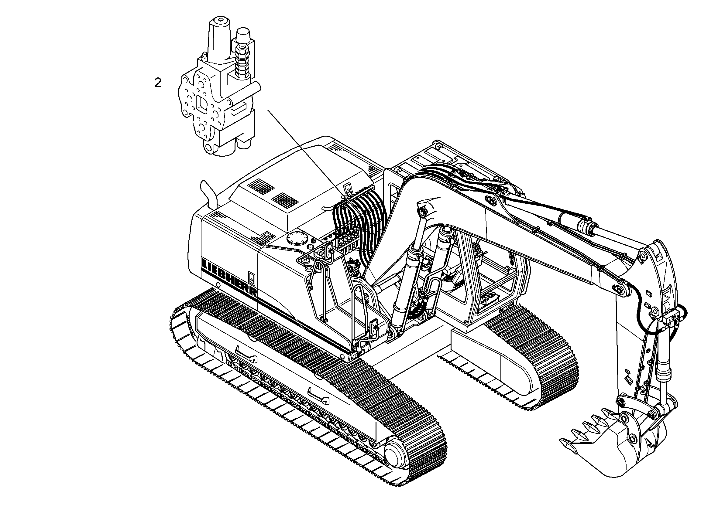 ДОПОЛНЕНИЕ-В ШАССИ AHS 12 10049548 LIEBHERR