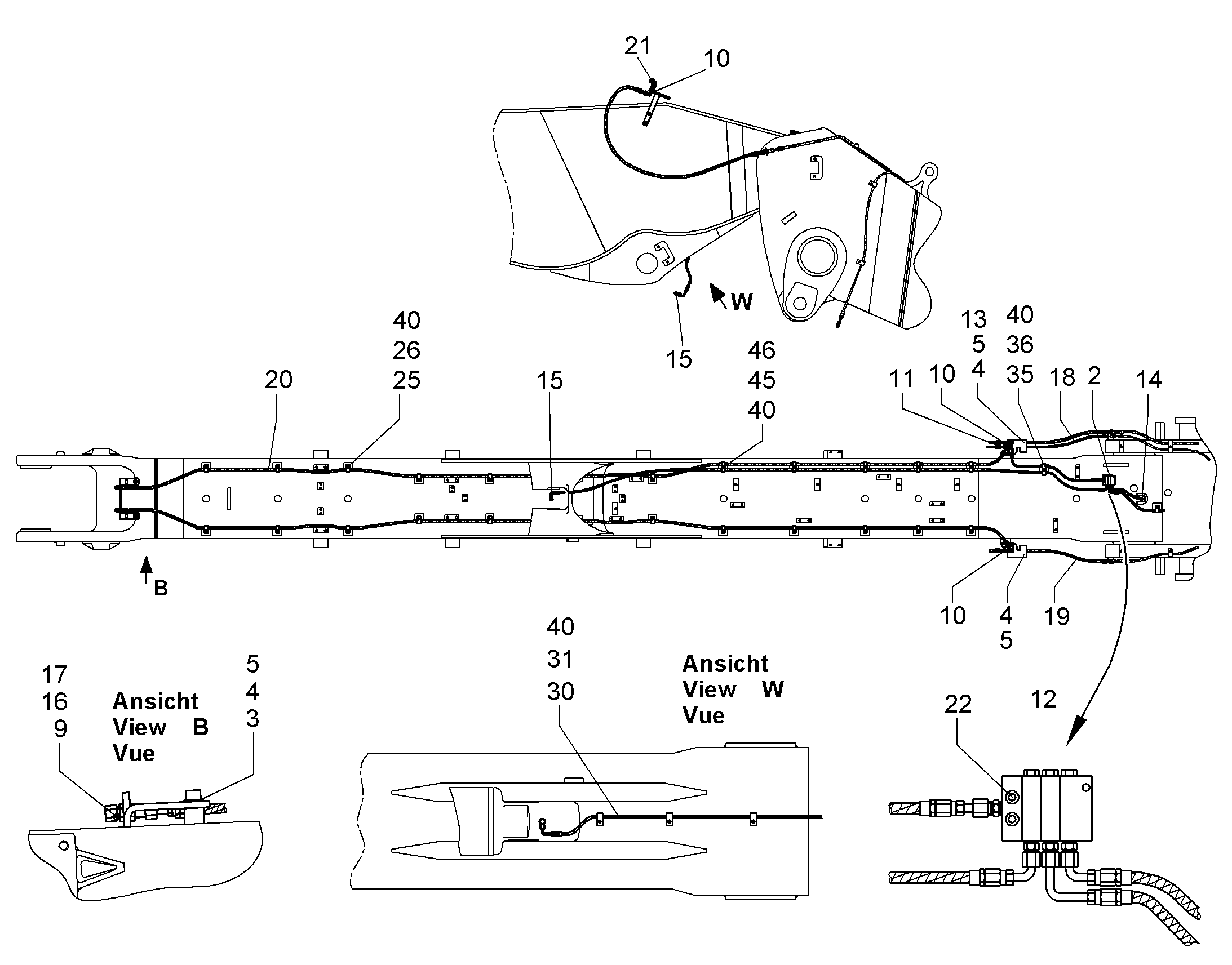 РАСПРЕДЕЛИТЕЛЬ MX-F 3/3 10036384 LIEBHERR