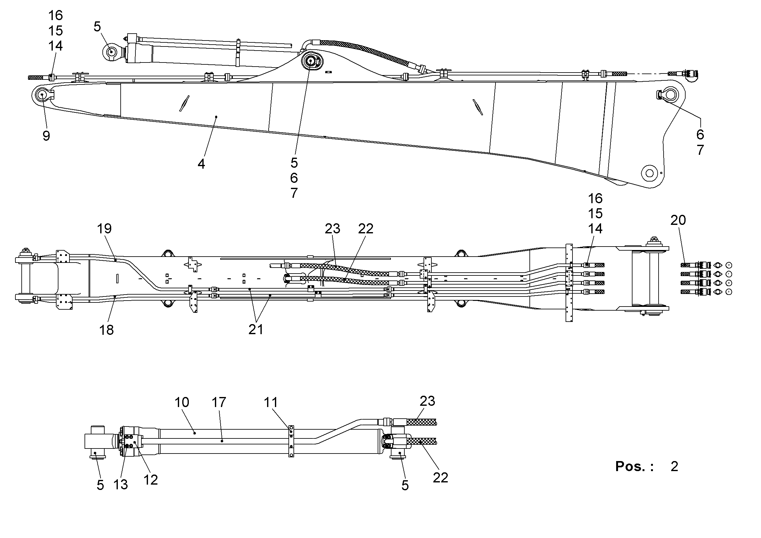 СМАЗОЧНЫЕ ЛИНИИ УСТАНОВКА 9014767 LIEBHERR