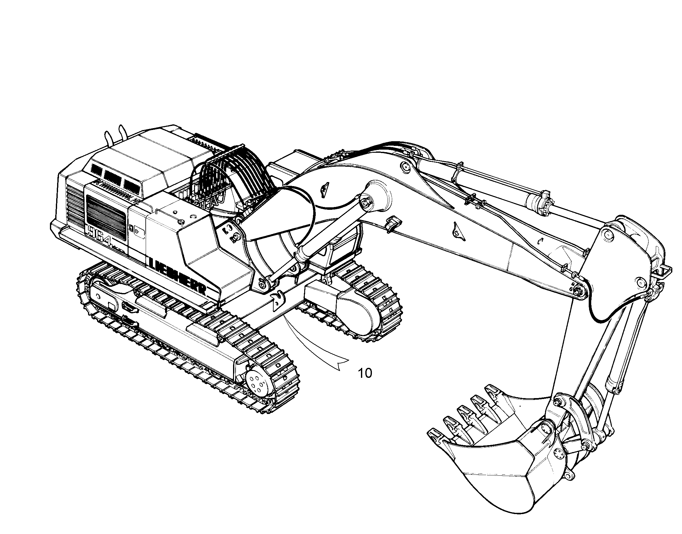 МОНТ.К-Т - ШАРИКОВЫЙ МЕХ.ШАССИ 9355718 LIEBHERR