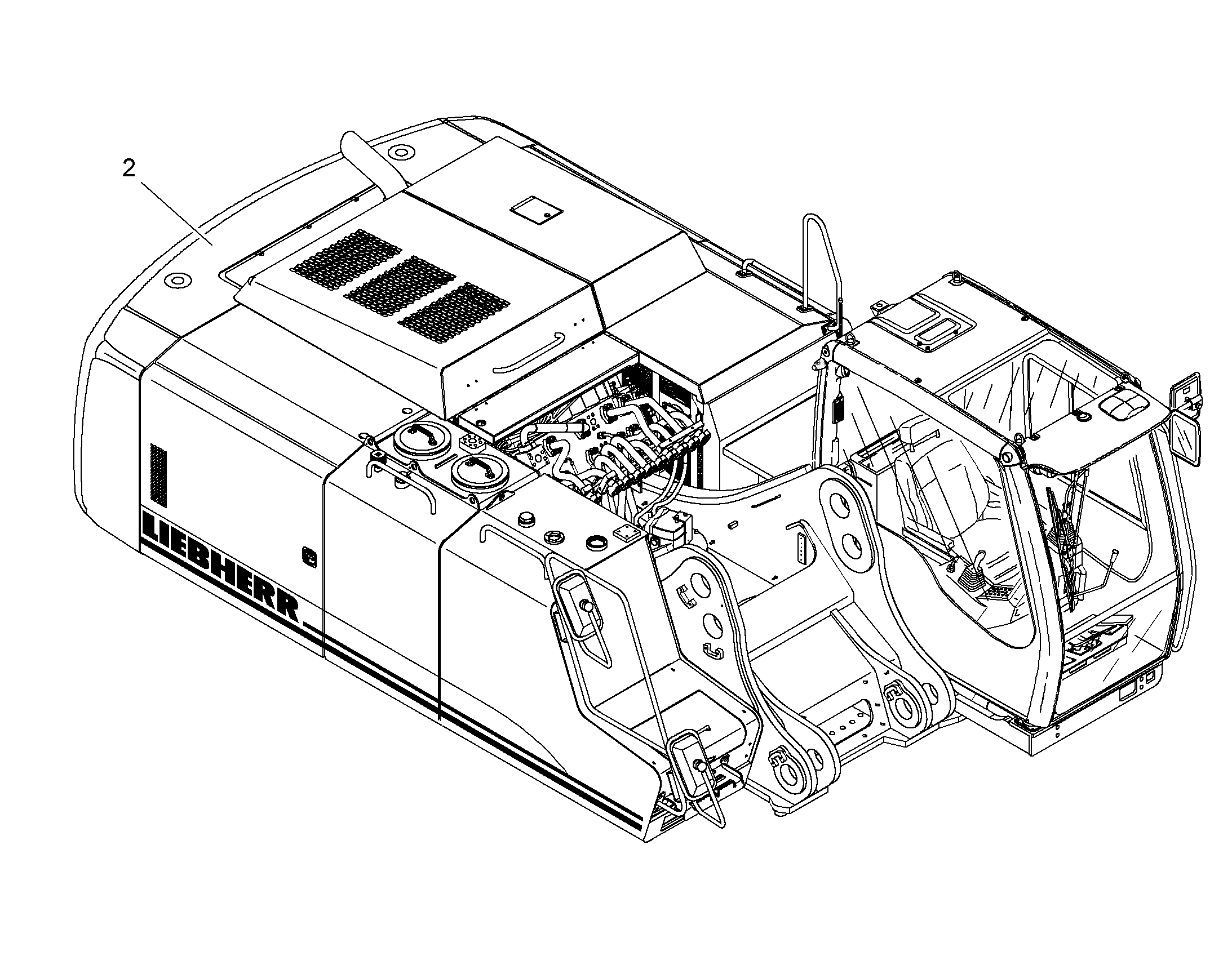ПРОТИВОВЕС 11T 10050340 LIEBHERR