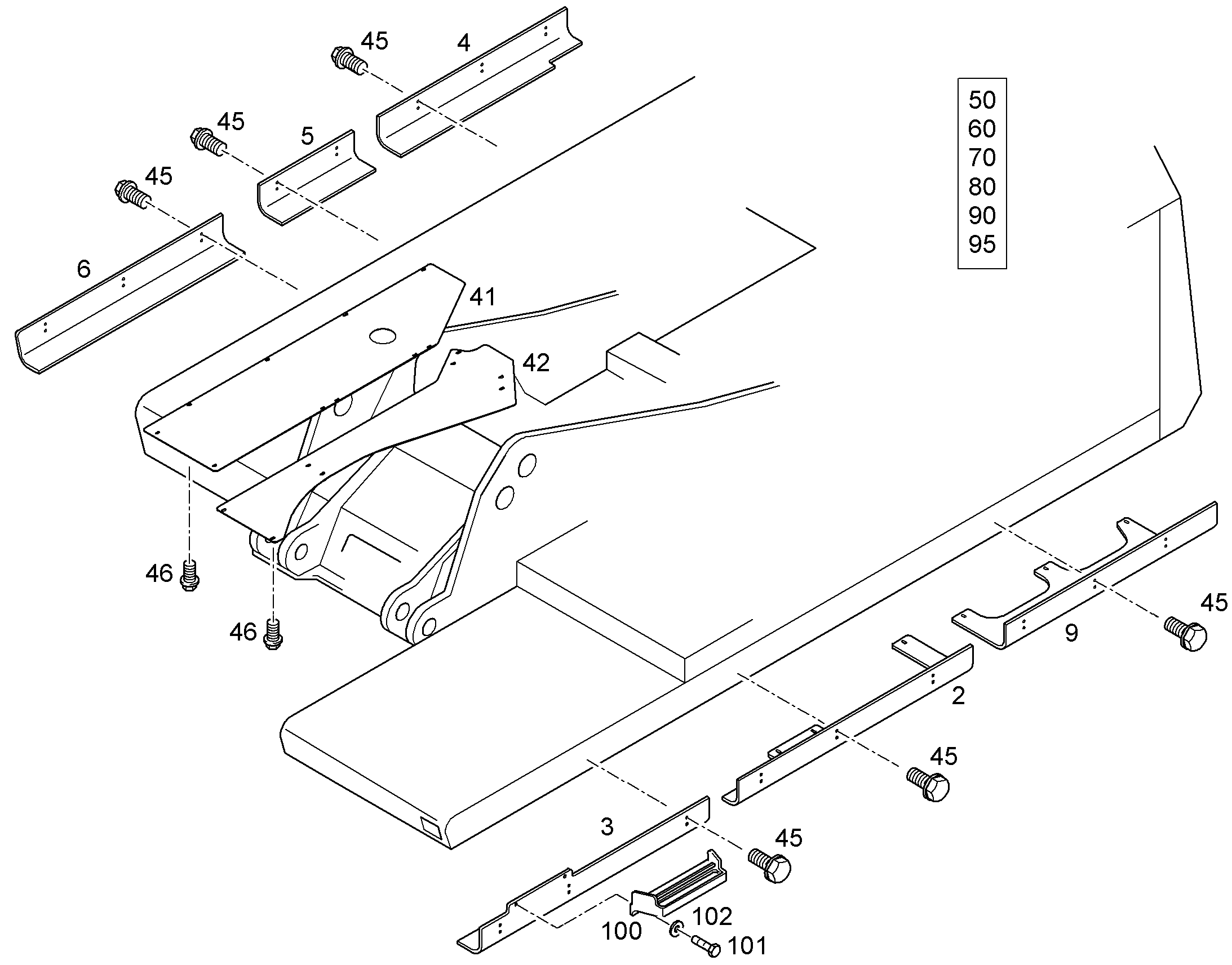 ПЕРЕОБОРУД. ПОВОР. ПЛАТФОРМЫ 9929770 LIEBHERR