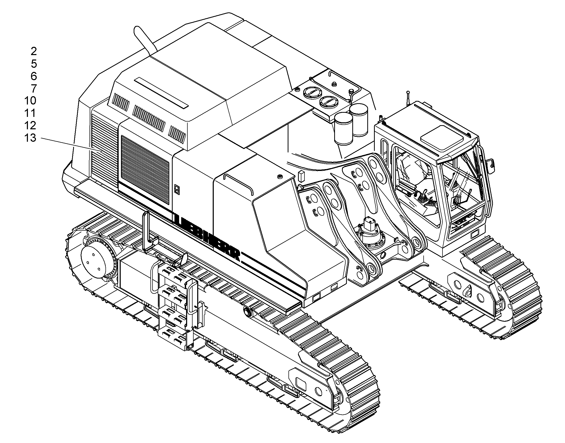 ПЕРЕОБОРУДОВАНИЕ 10046966 LIEBHERR