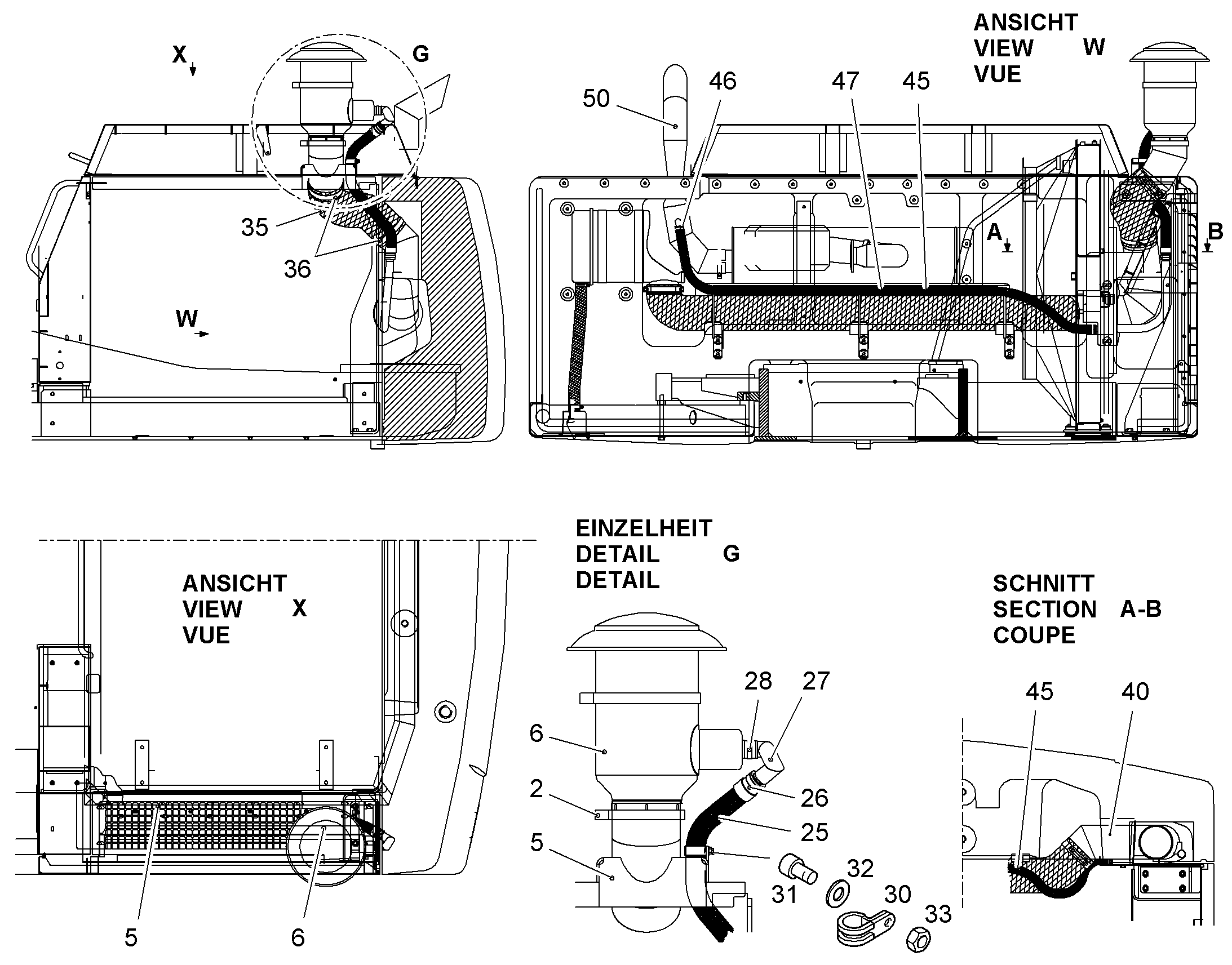 ТРУБА КОНЦЕВАЯ 7372407 LIEBHERR