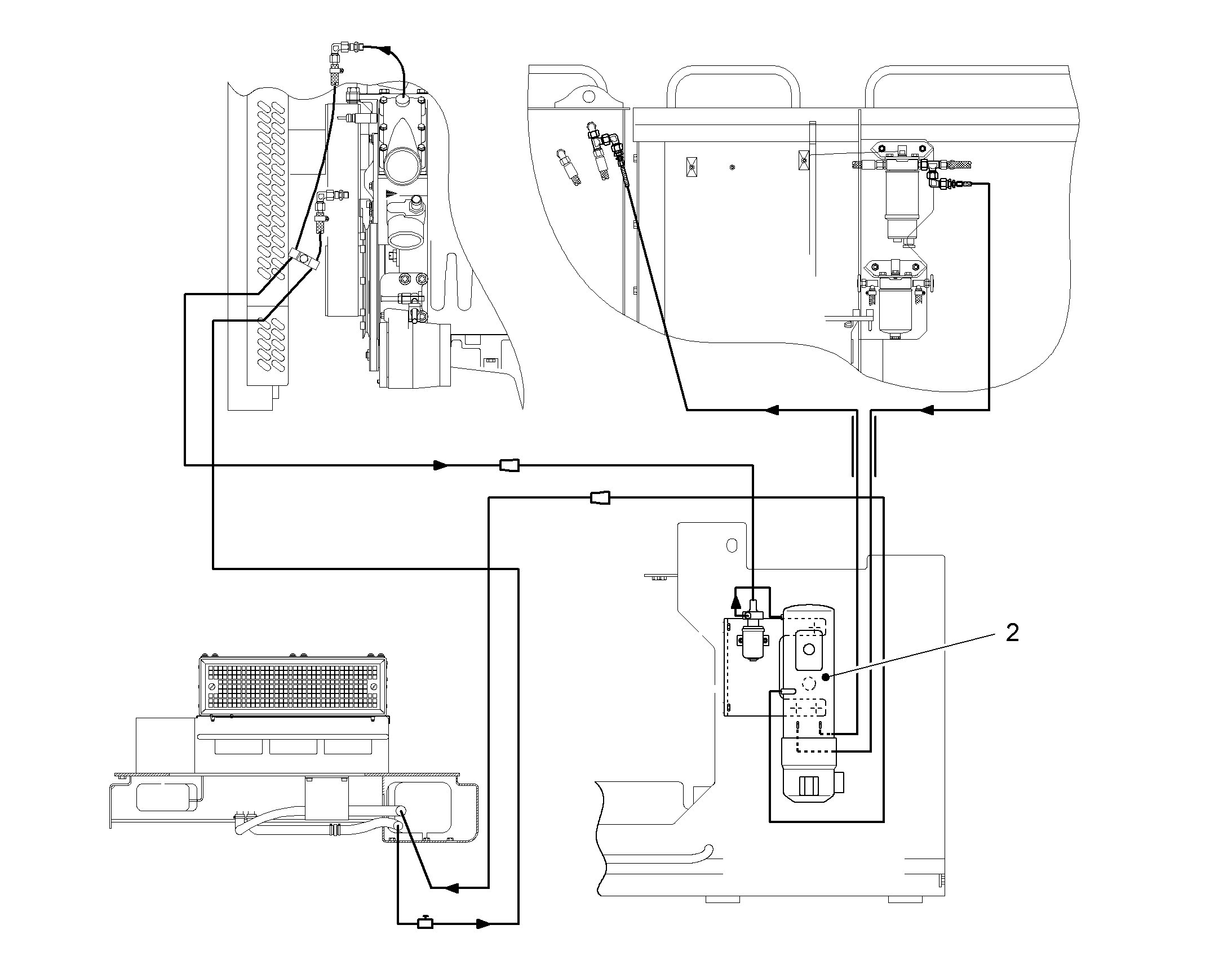 ОТОПЛ.ПРИ НЕРАБ. ДВИГАТЕЛЕ 10KW 9940084 LIEBHERR
