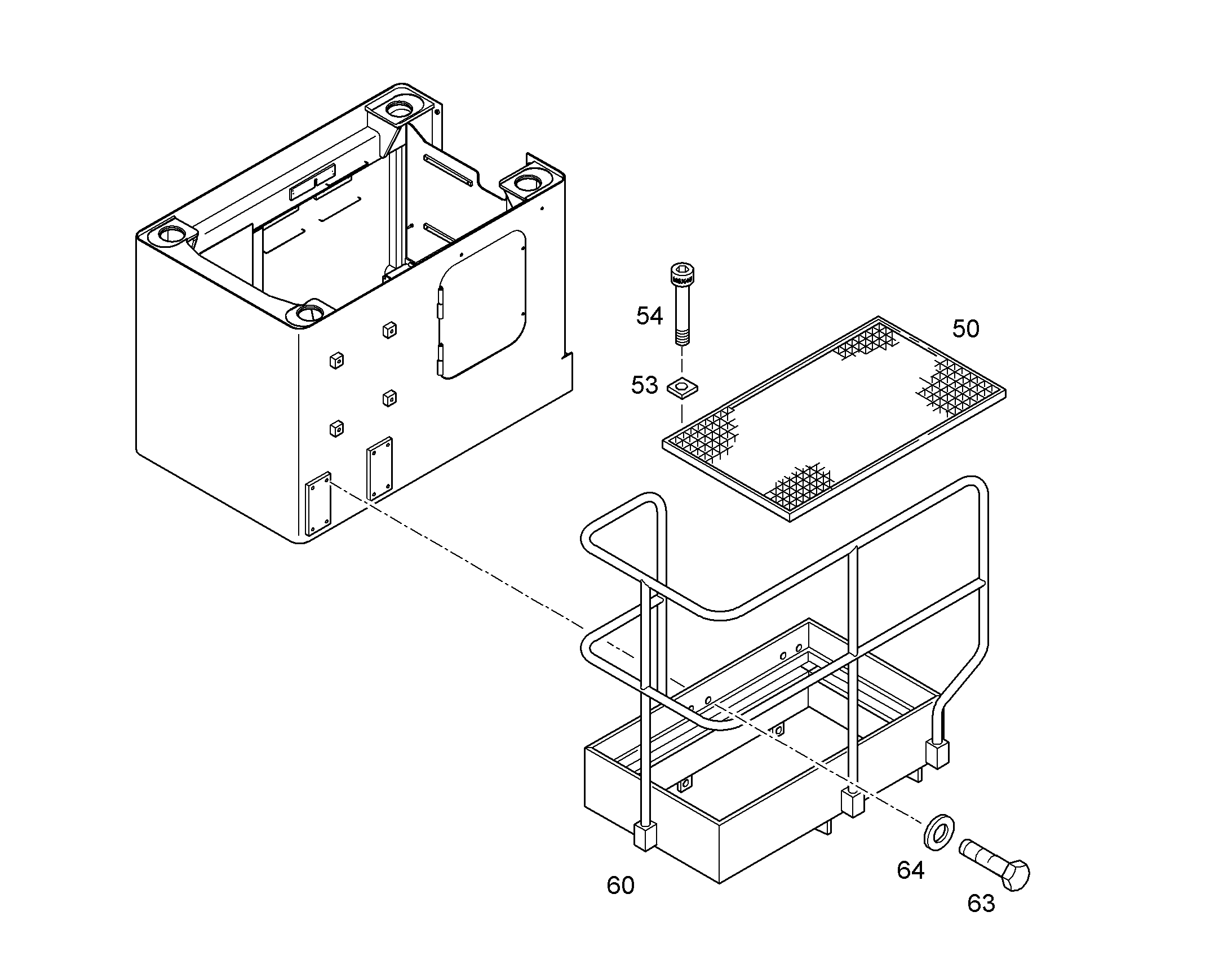 ПЛАТФОРМА 10358136 LIEBHERR