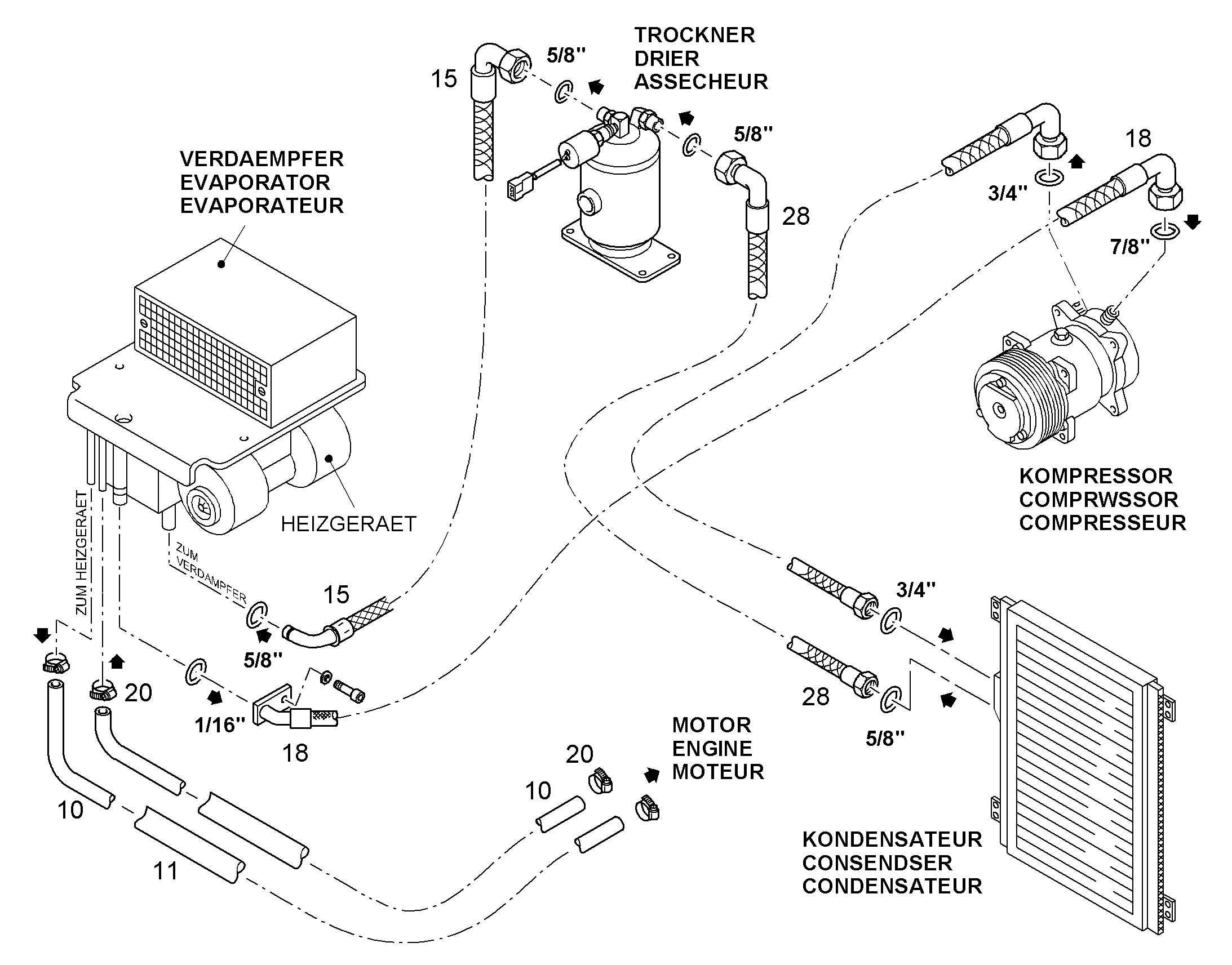 ШЛАНГ 12X9800 10000577 LIEBHERR