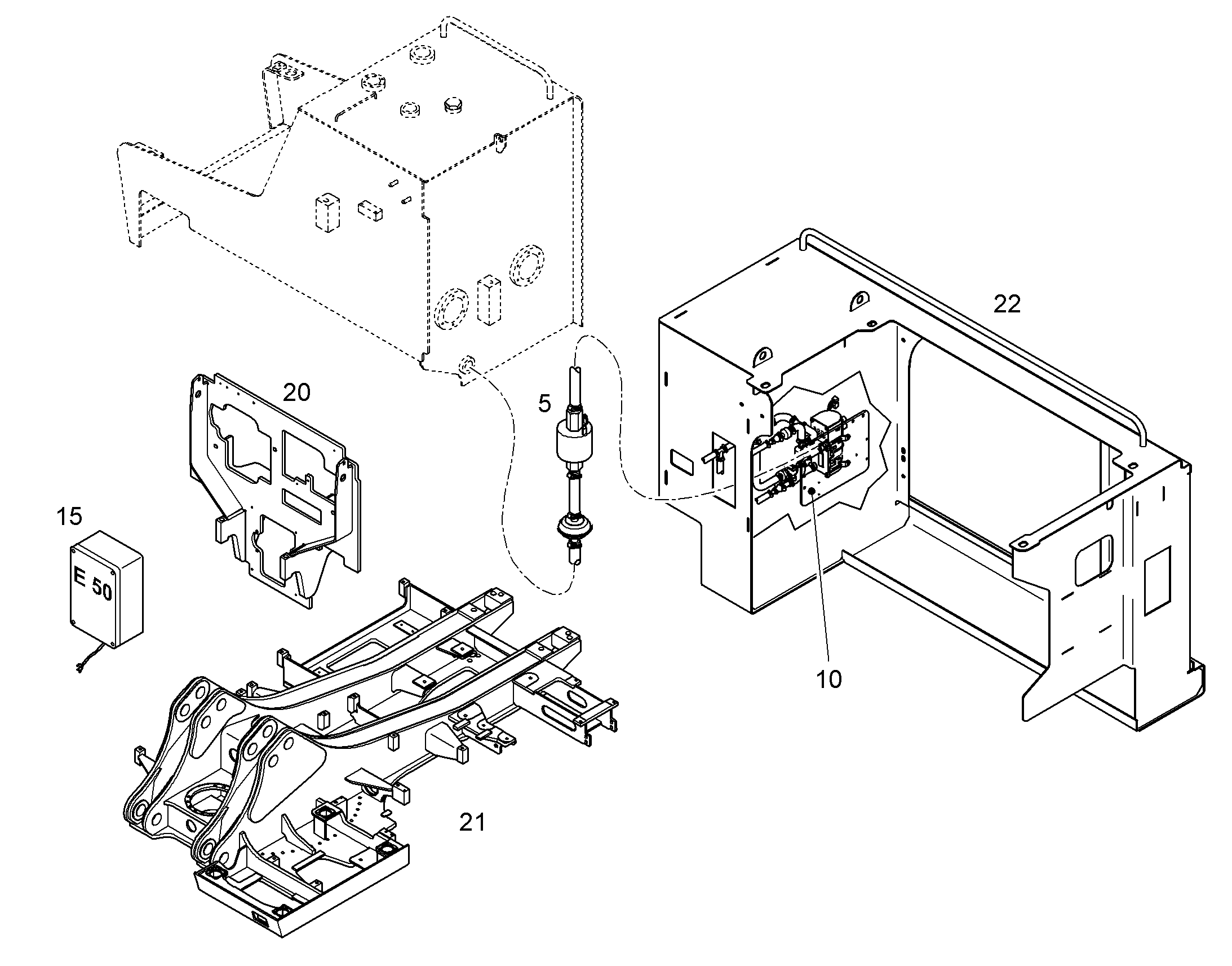 ПЕРЕОБОРУД. ПОВОР. ПЛАТФОРМЫ 10052146 LIEBHERR
