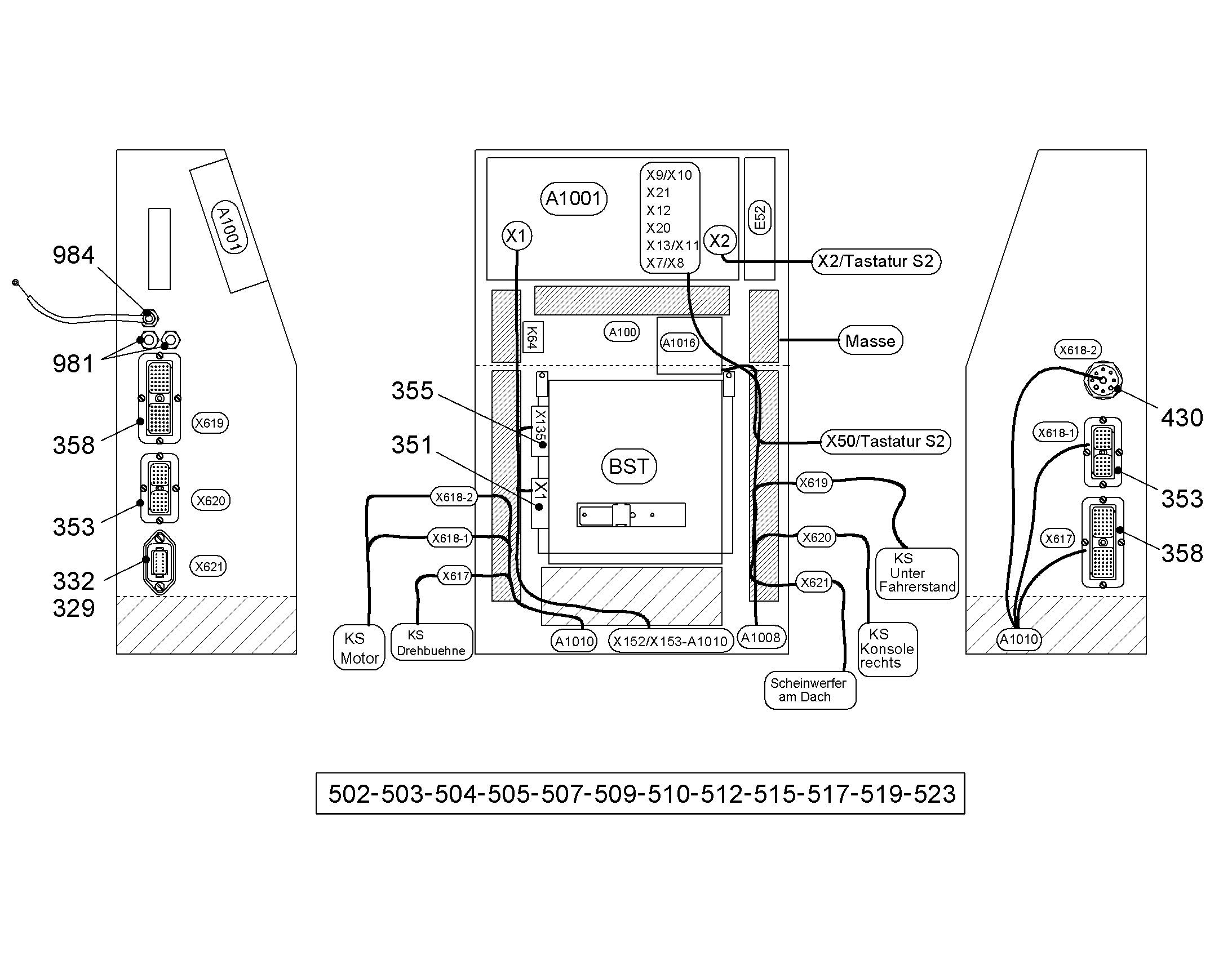 КОЛОДКА ШТЕККЕРНАЯ MATE-N-LOK 10-POL 36A 600V 6202607 LIEBHERR