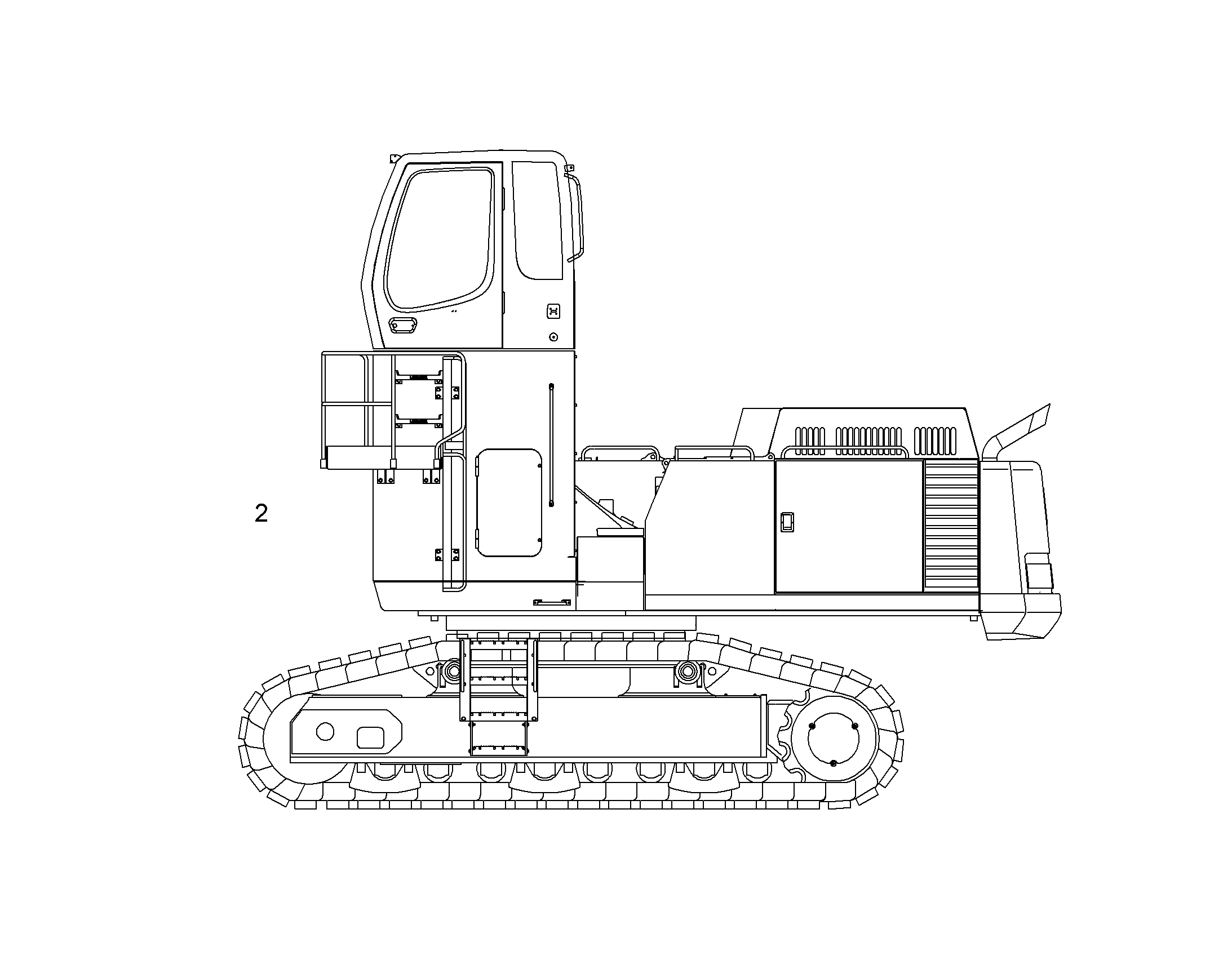 ВОЗВЫШЕНИЕ КАБИНЫ 2000MM 10053849 LIEBHERR
