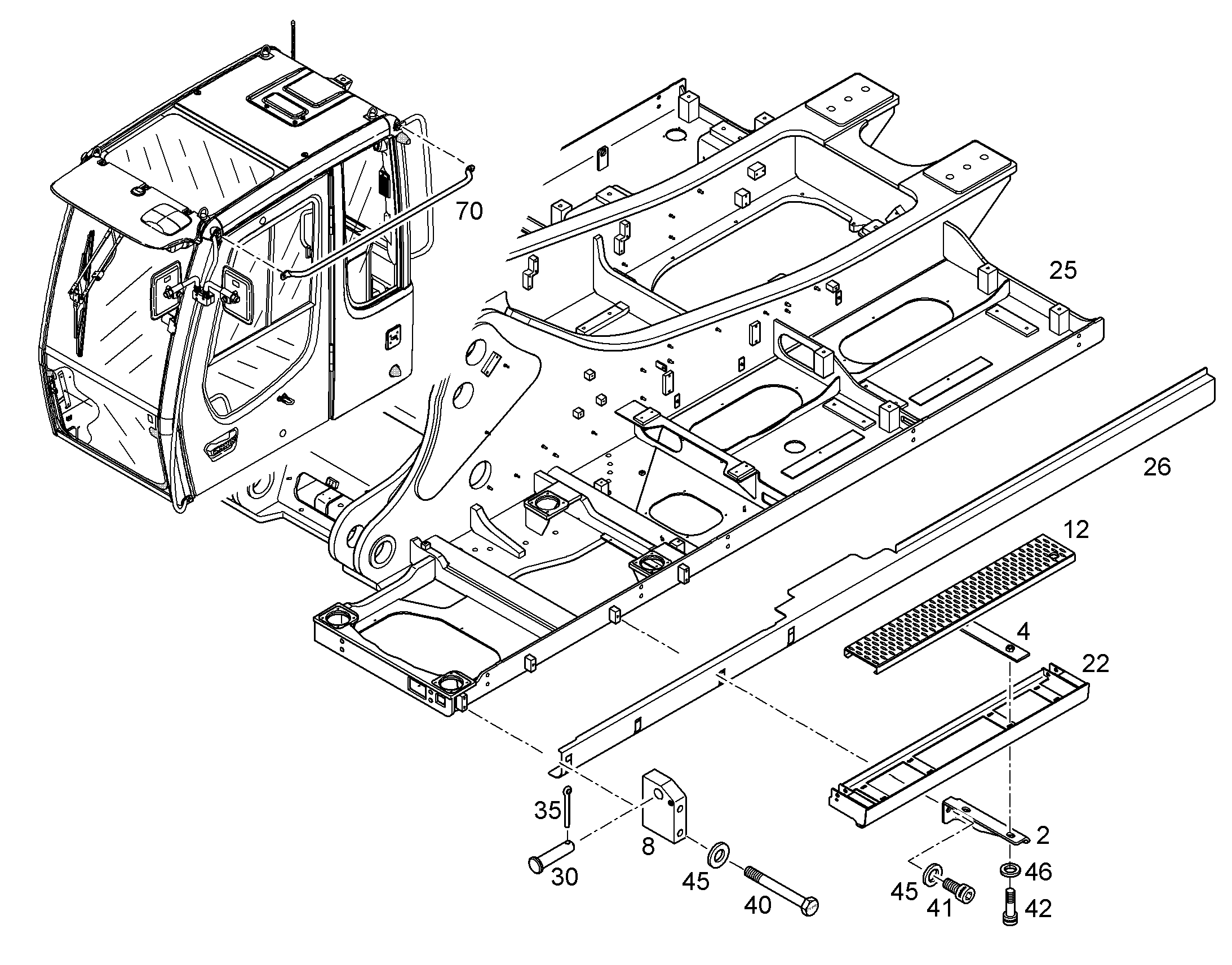 ПЕРЕОБОРУД. ПОВОР. ПЛАТФОРМЫ 10060044 LIEBHERR
