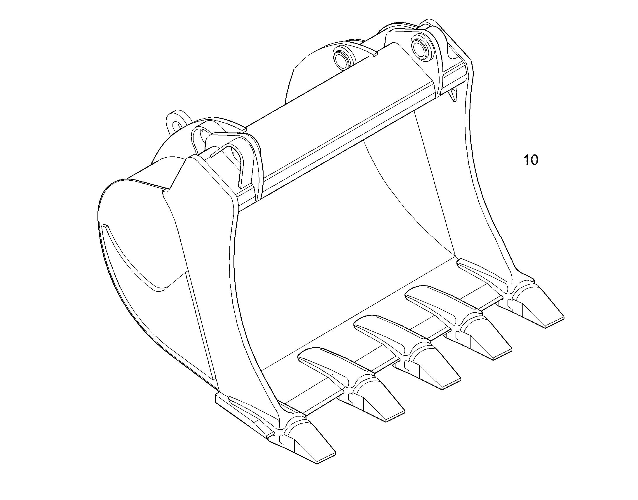 ЛОПАТА ОБРАТНАЯ 10050049 LIEBHERR