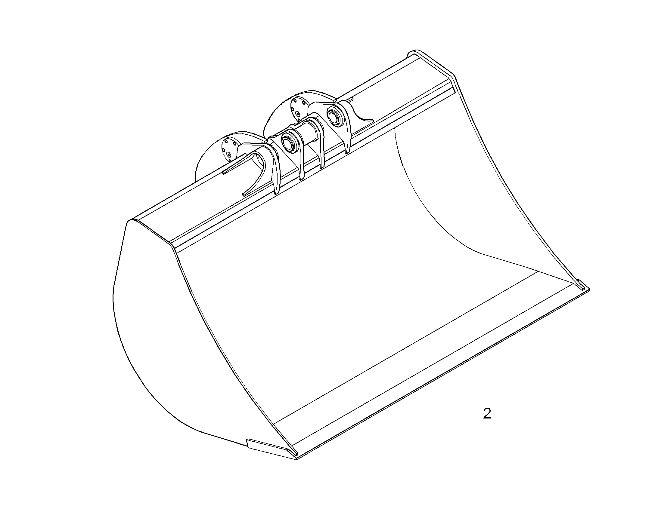 КОВШ КАНАВООЧИСТИТЕЛЯ 10049958 LIEBHERR