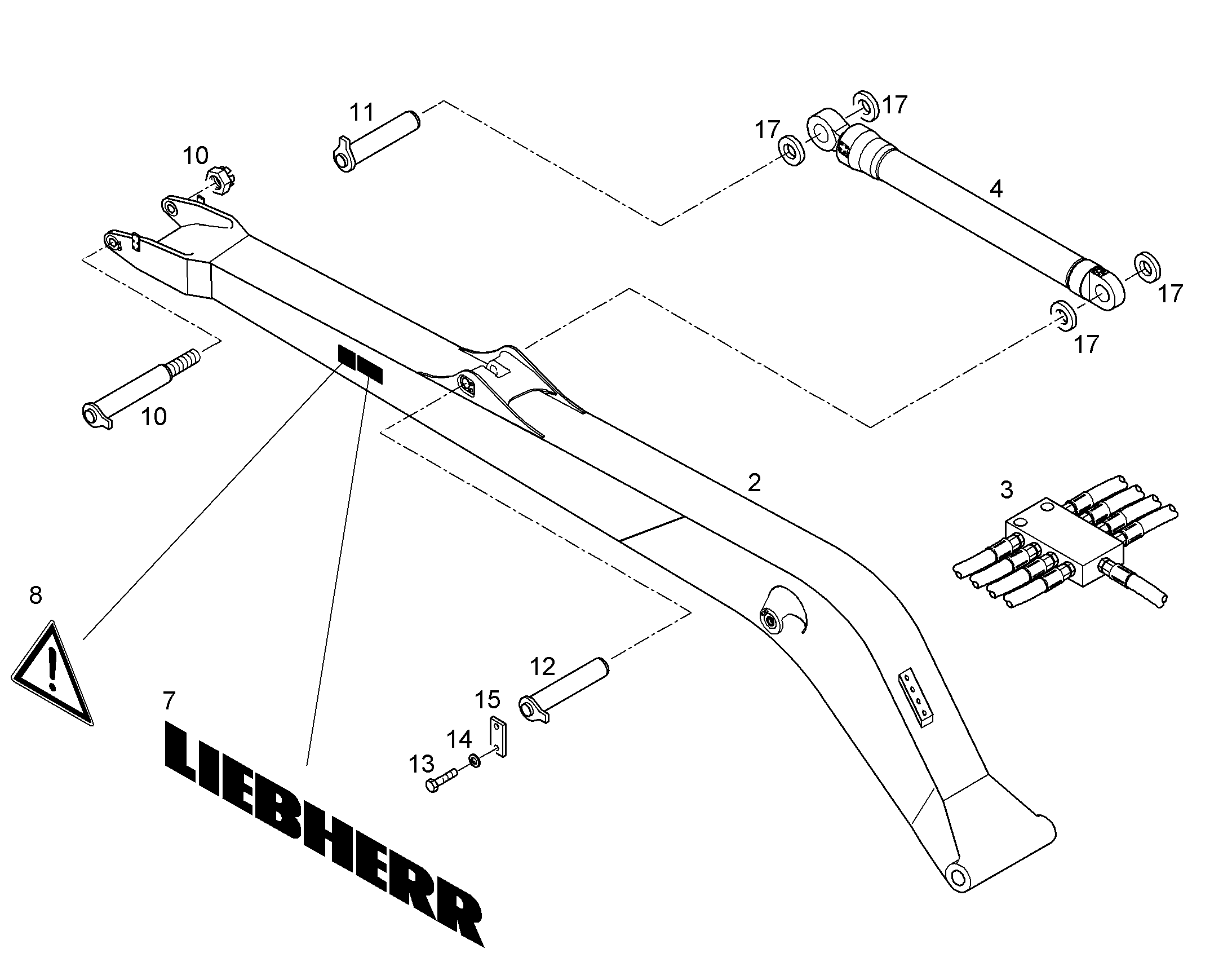 СИСТЕМА СМАЗКИ 10056591 LIEBHERR