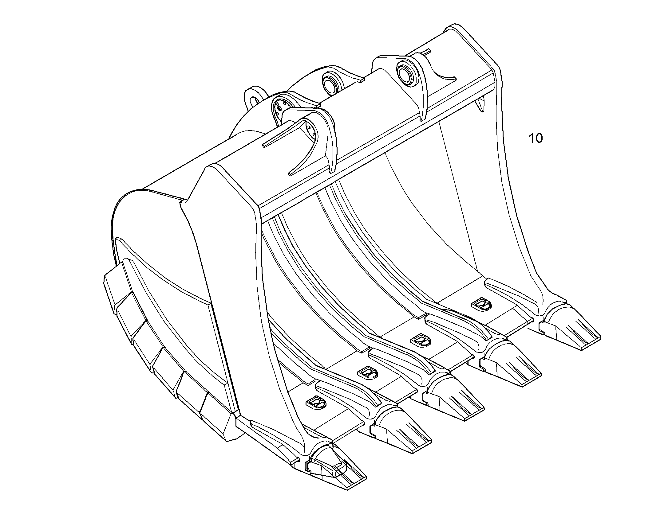 ЛОПАТА ОБРАТНАЯ HD 10059005 LIEBHERR