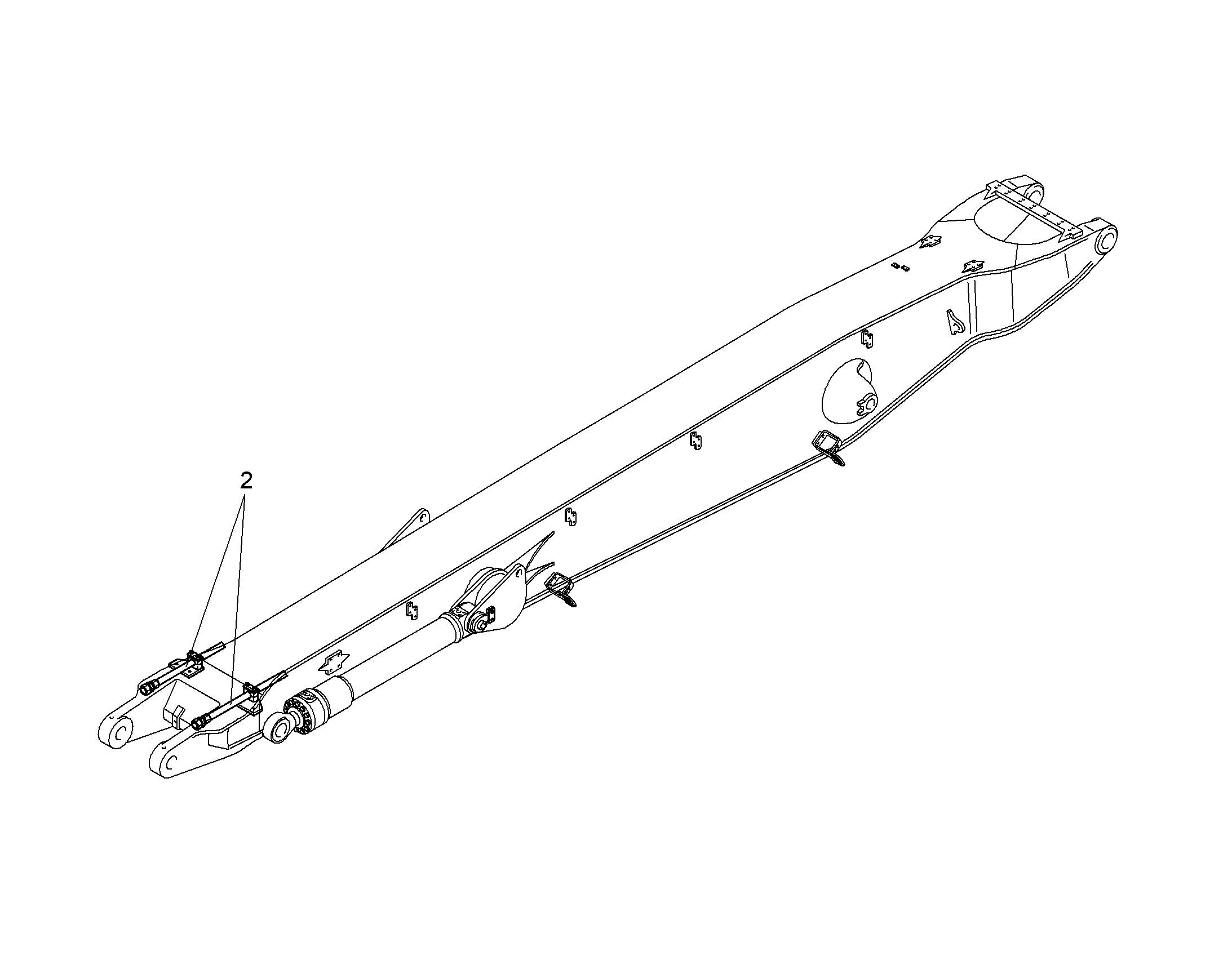 ПРОВОДКА МОНТАЖНЫЙ НАБОР AHS 9892930 LIEBHERR