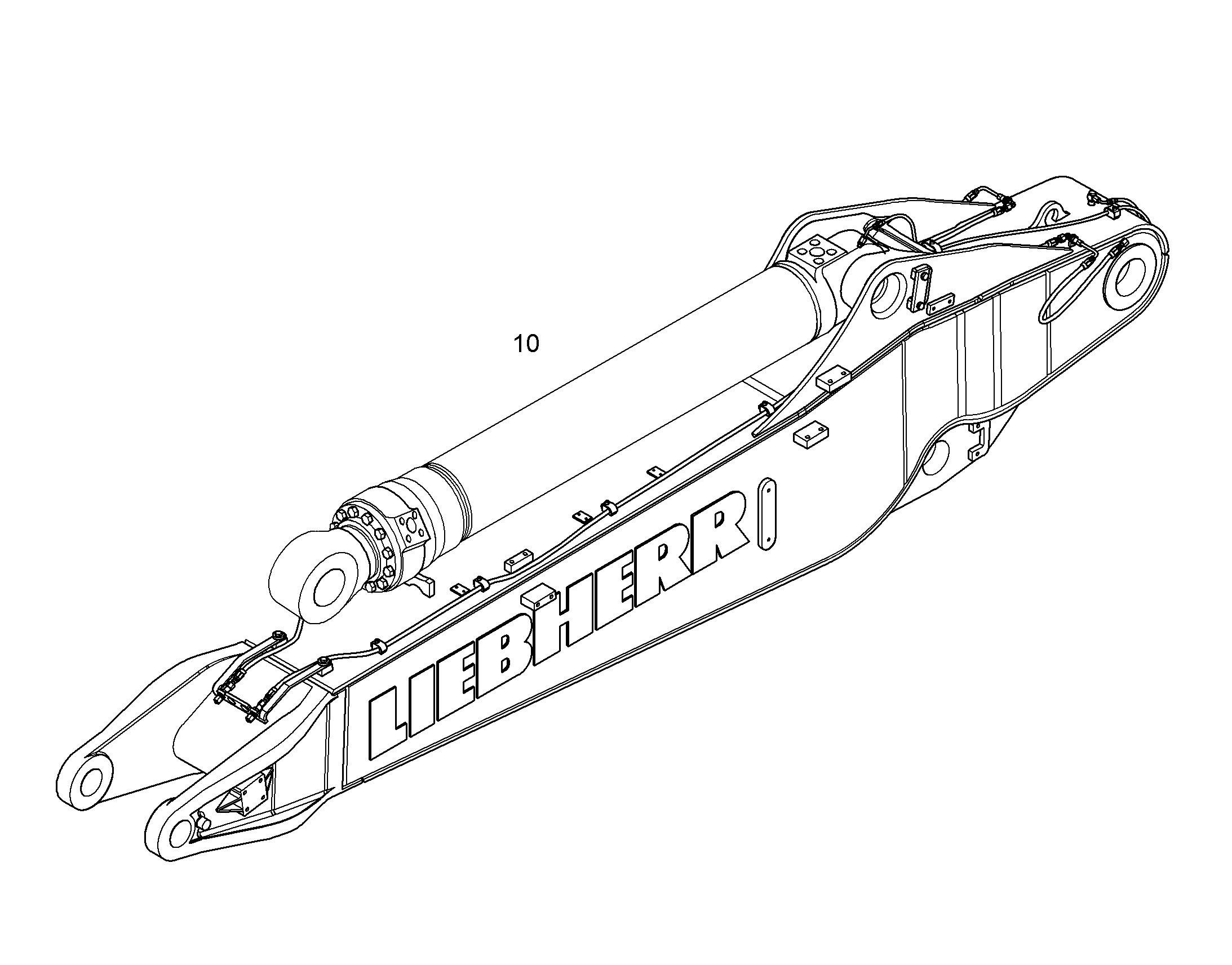 СТРЕЛА ГИДРАВЛ. ПЕРЕДВИЖНАЯ 5,50M 10061736 LIEBHERR
