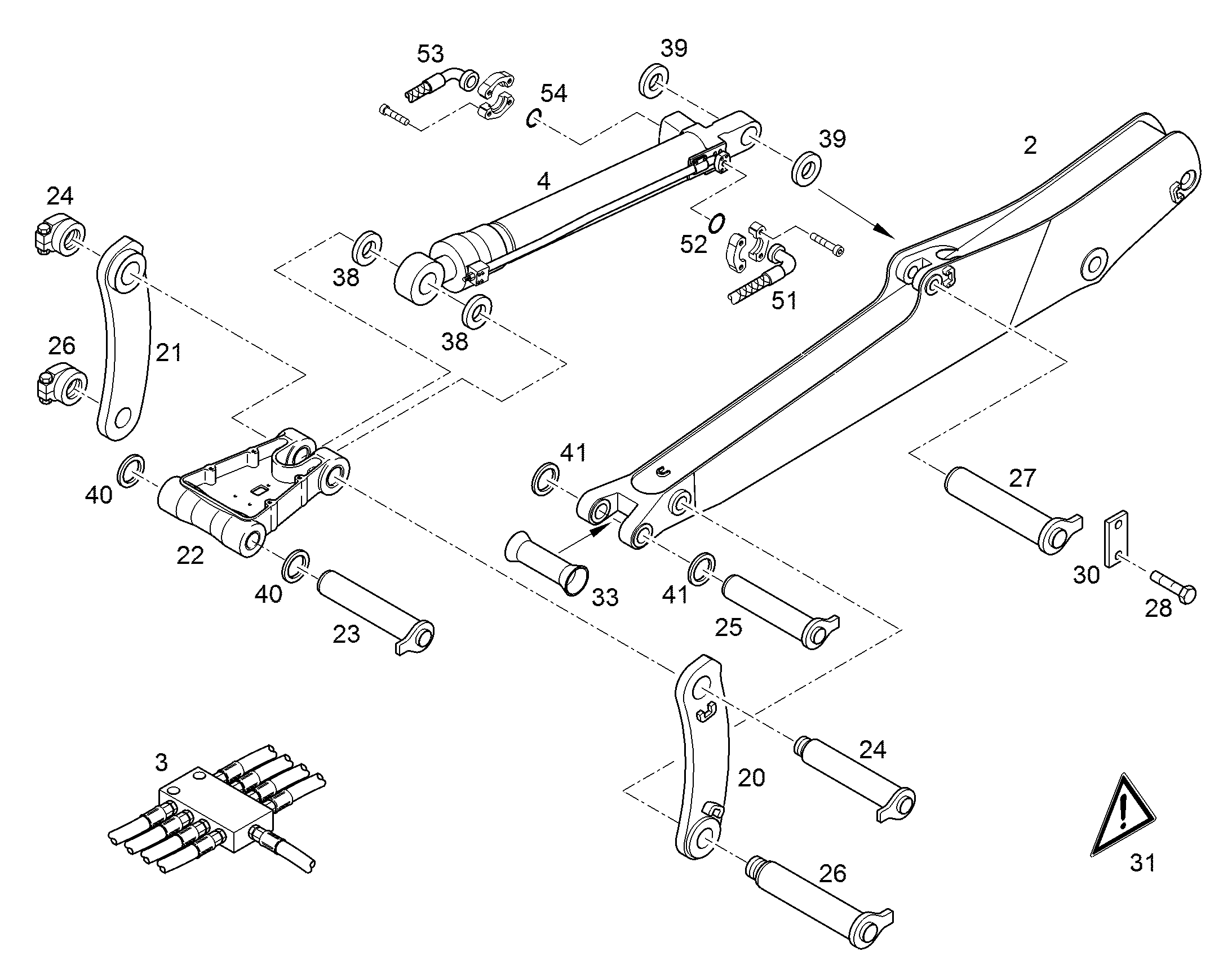 СЕРЬГА СОЕДИНИТЕЛЬНАЯ 10826524 LIEBHERR