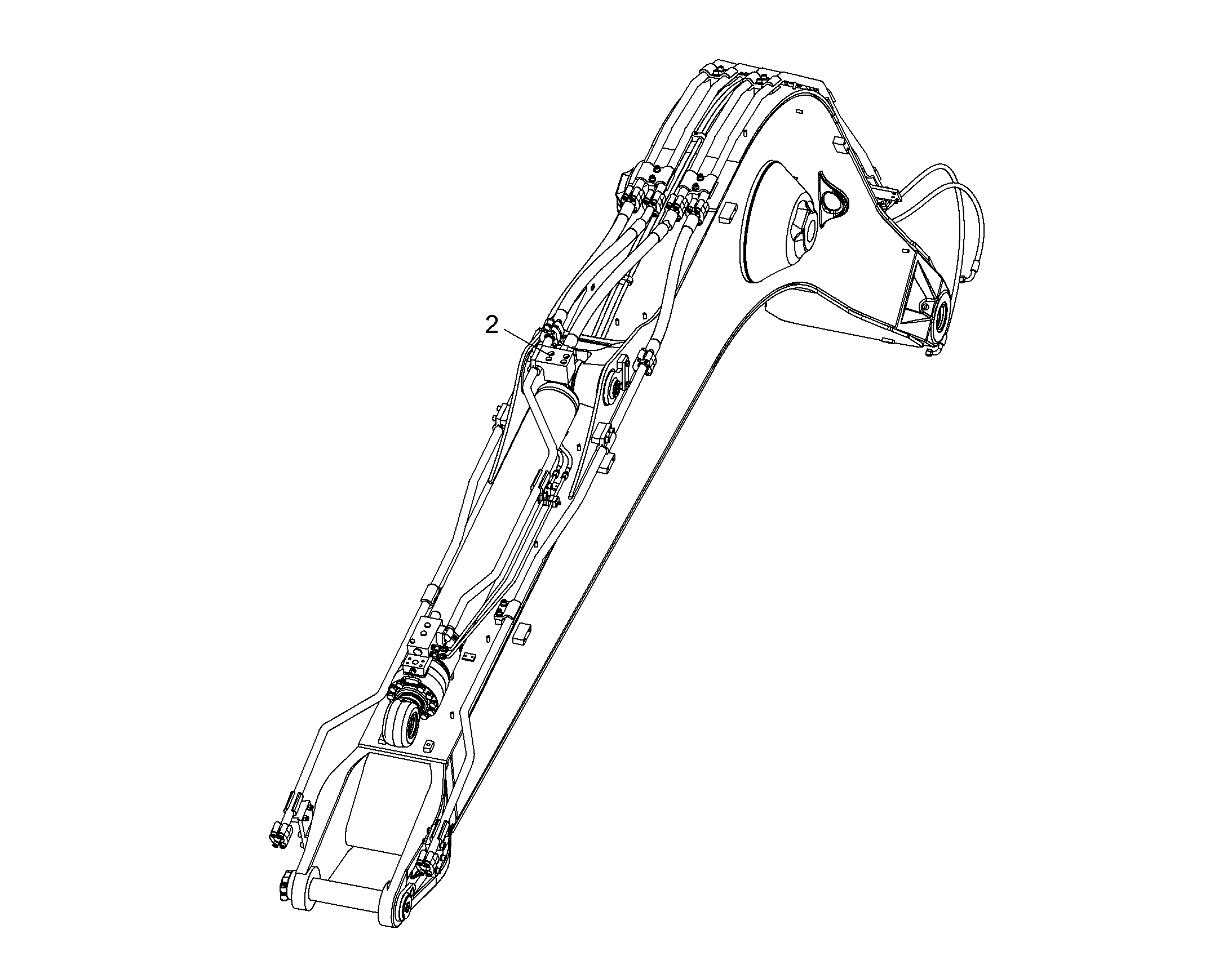ЗАЩ.ТРУБЫ ЦИЛ.РУК. 9946705 LIEBHERR
