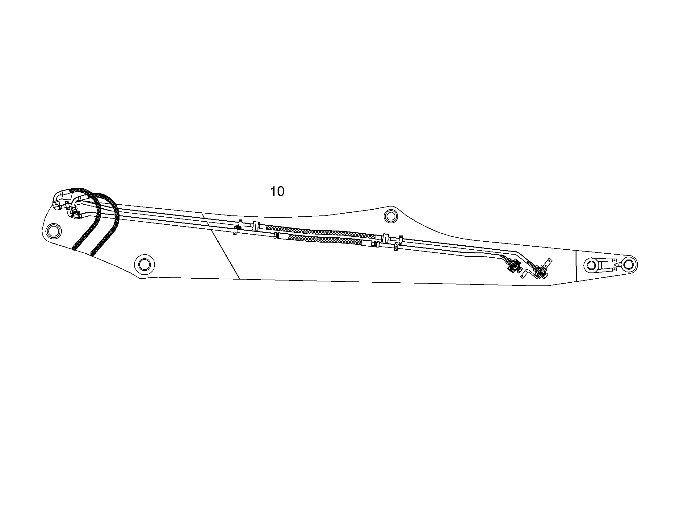 ПРОВОДКА МОНТАЖ AHS 10051768 LIEBHERR