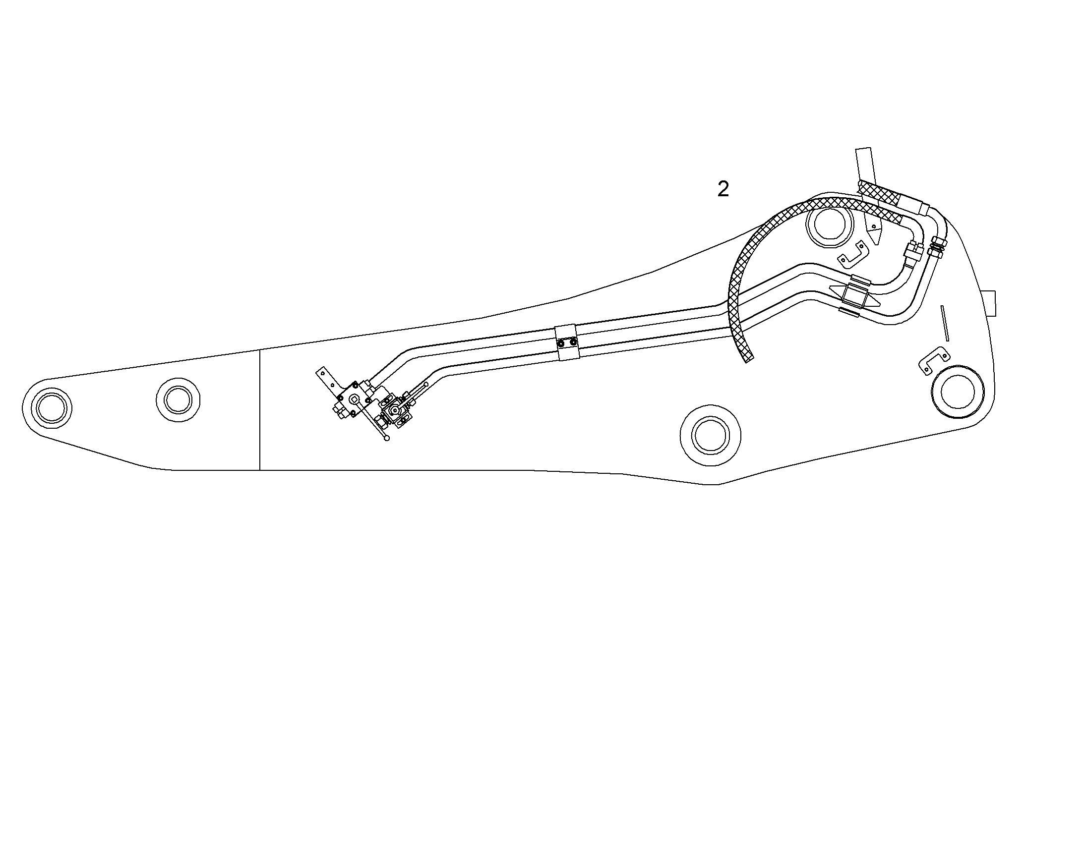 ПРОВОДКА МОНТАЖ AHS 10048934 LIEBHERR