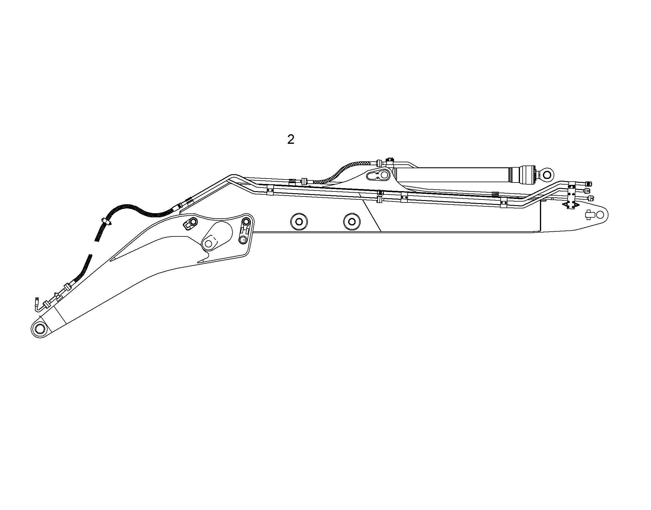 ПРОВОДКА МОНТАЖ AHS 9939404 LIEBHERR