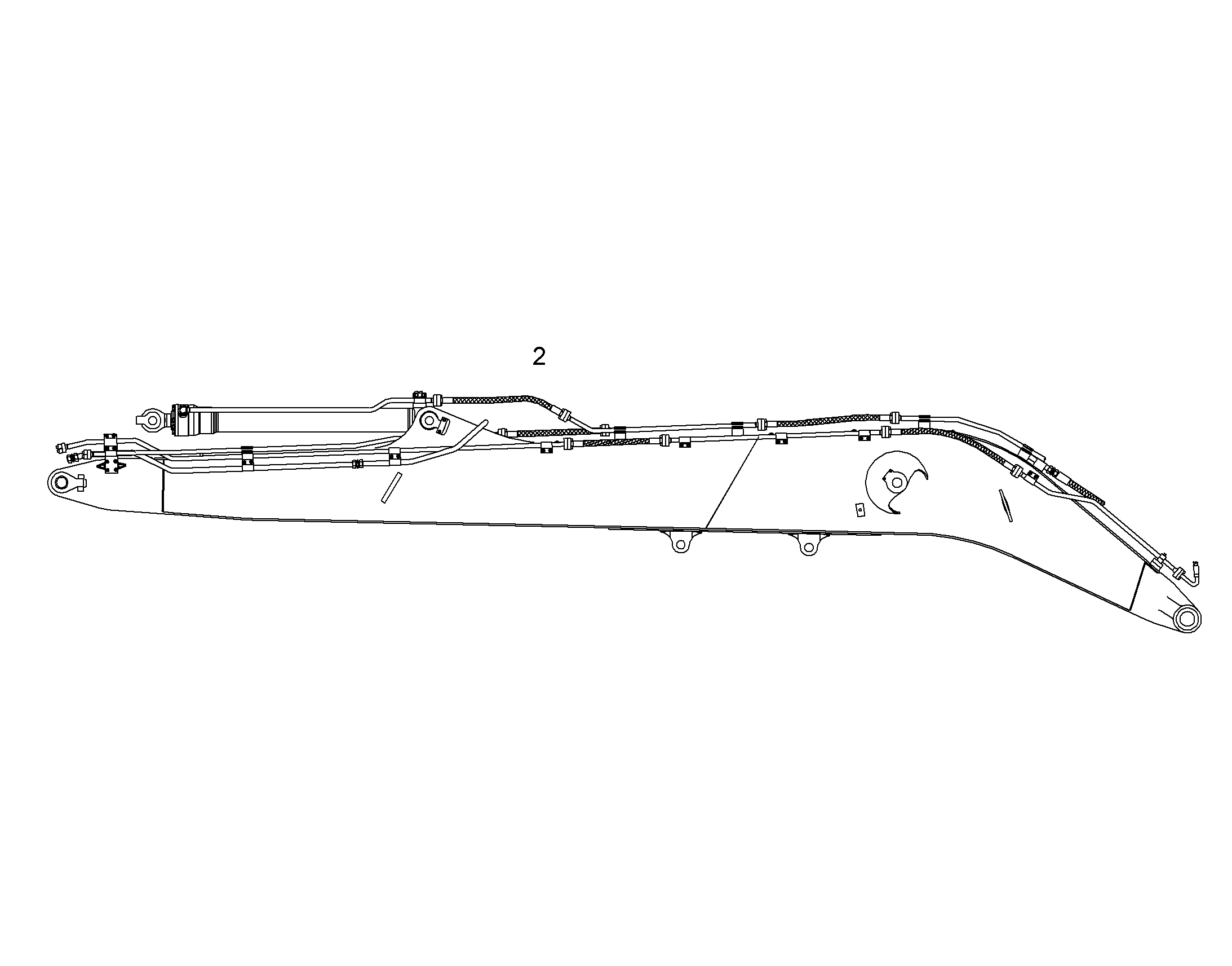 ПРОВОДКА МОНТАЖ AHS 10047183 LIEBHERR