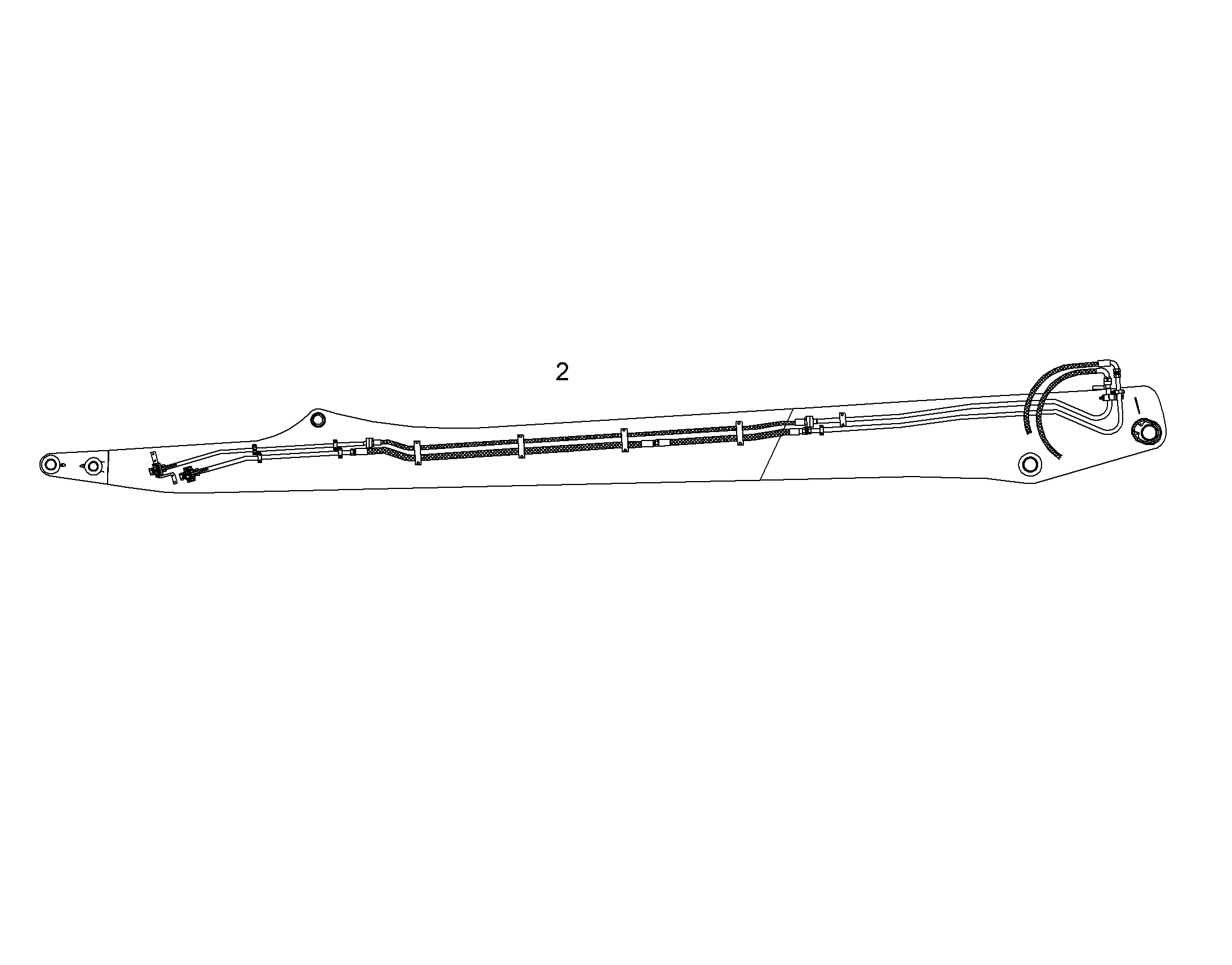 ПРОВОДКА МОНТАЖ AHS 9219623 LIEBHERR