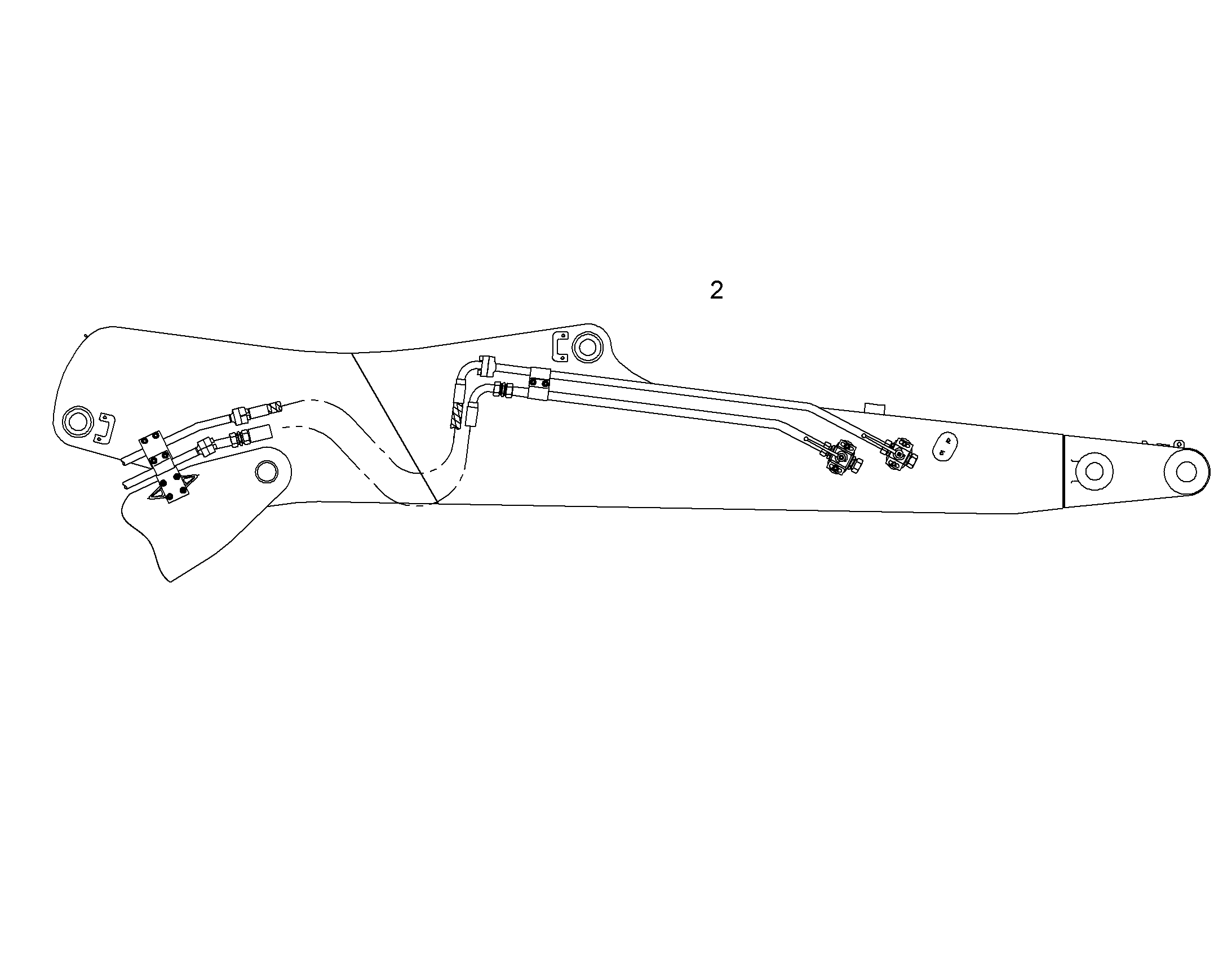 ПРОВОДКА МОНТАЖ AHS 10047095 LIEBHERR