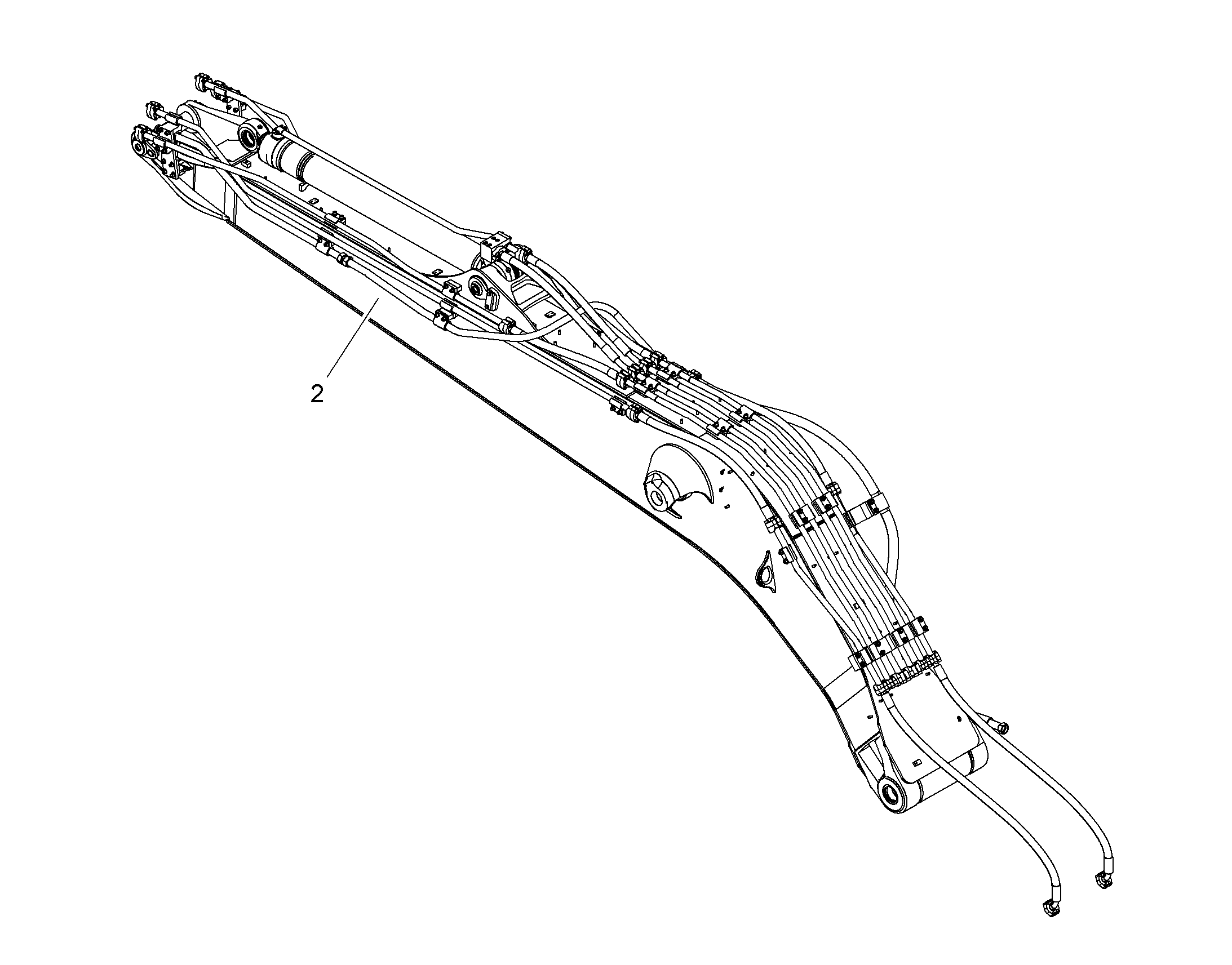 ПРОВОДКА МОНТАЖ AHS 9942088 LIEBHERR