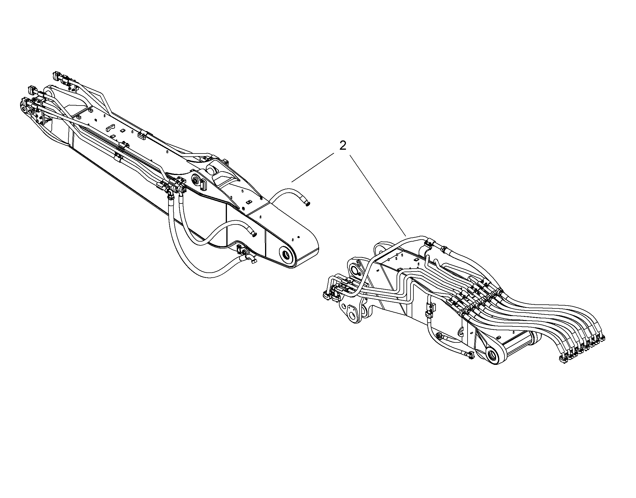 ПРОВОДКА МОНТАЖ AHS 9942142 LIEBHERR