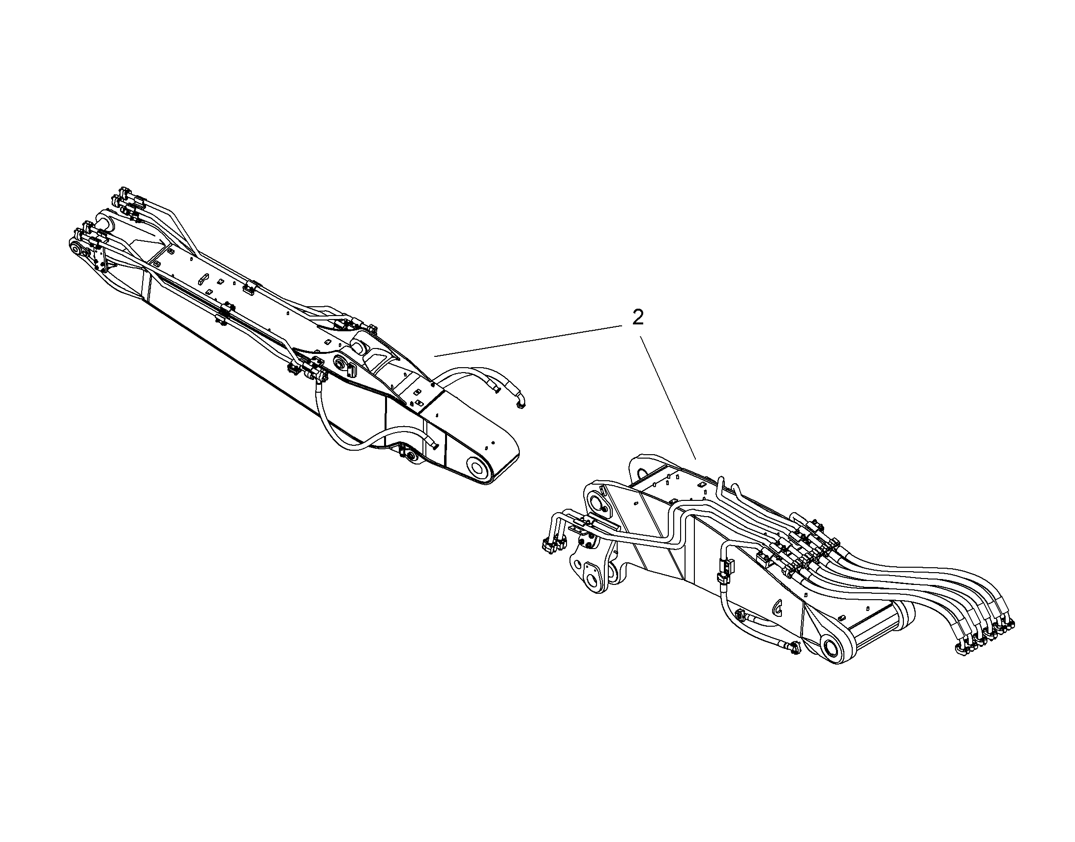 ПРОВОДКА МОНТАЖ AHS 10052176 LIEBHERR