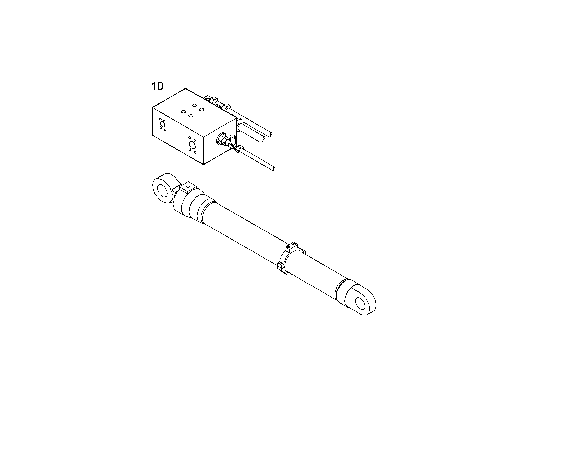 ЗАЩ.ТРУБЫ ЦИЛ.РУК. 9013603 LIEBHERR
