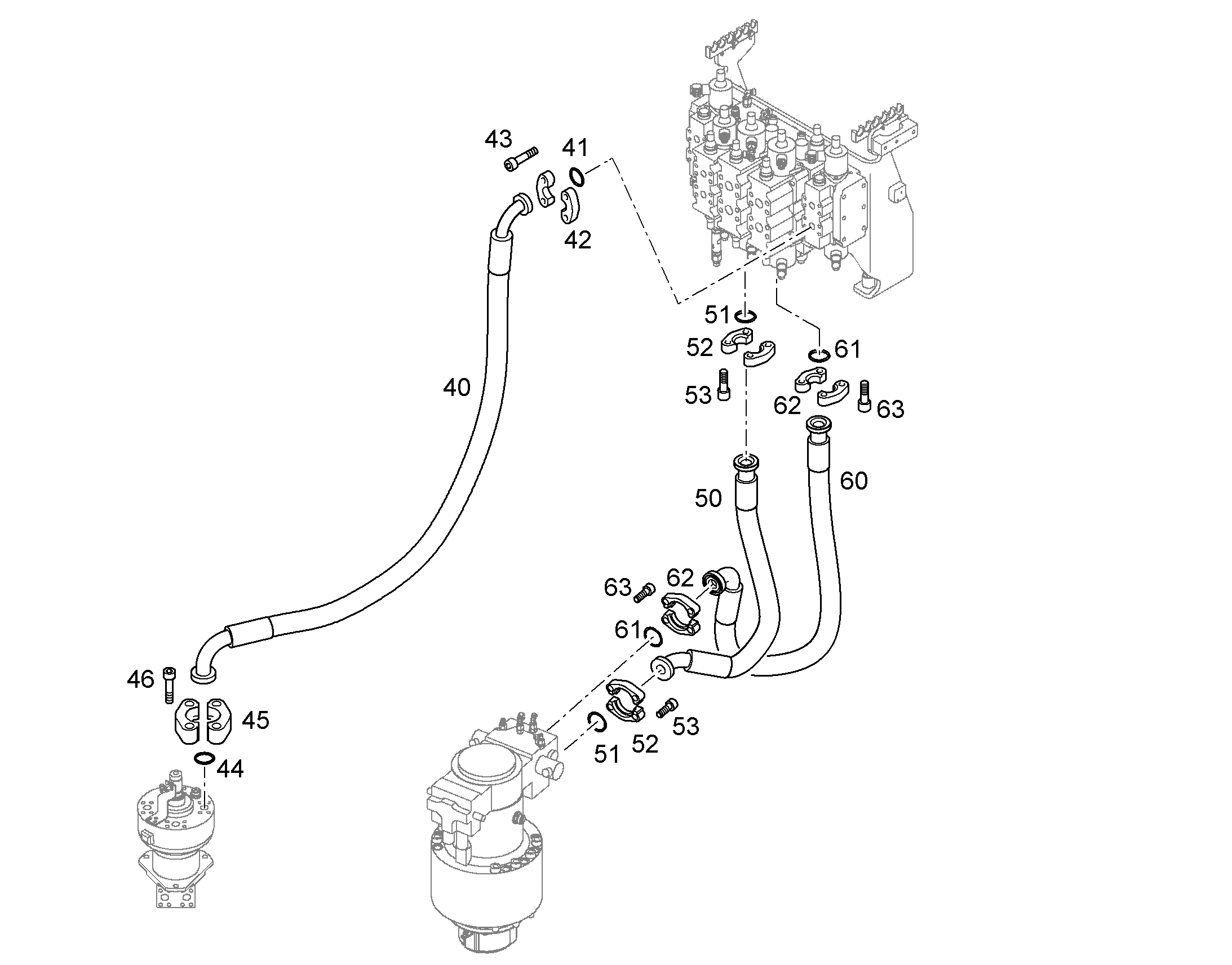 ШЛАНГ 25X1430 10038748 LIEBHERR