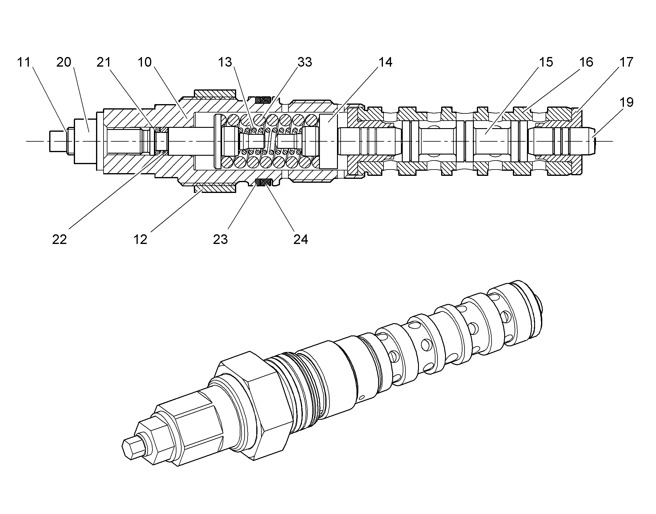Прижимная пружина 3,4X12,35X29 7381744 LIEBHERR