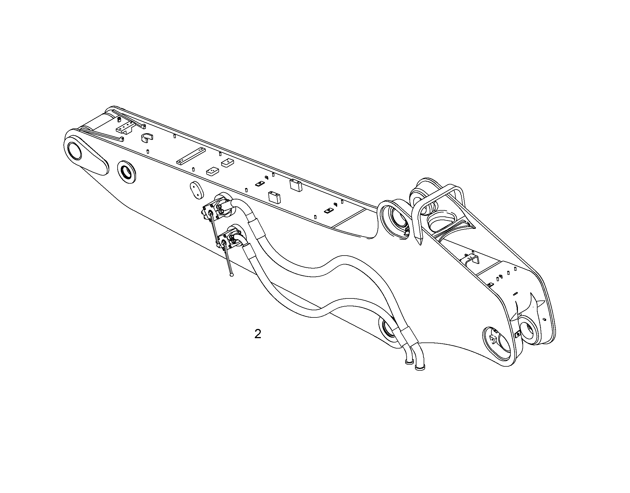 ПРОВОДКА МОНТАЖ AHS 10063164 LIEBHERR