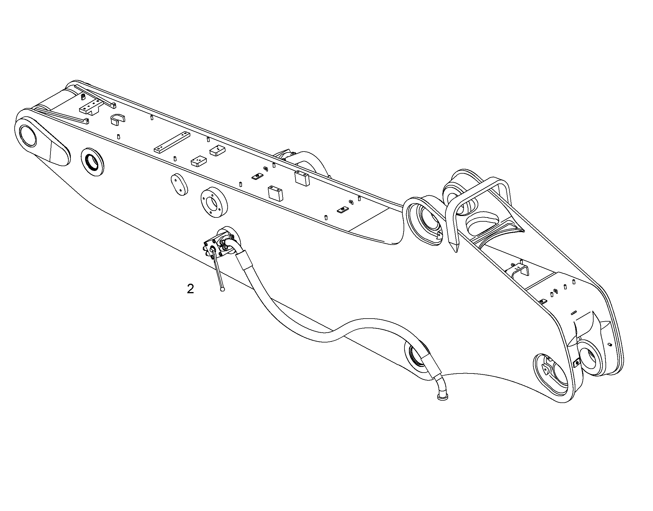 ПРОВОДКА МОНТАЖ AHS 9947939 LIEBHERR