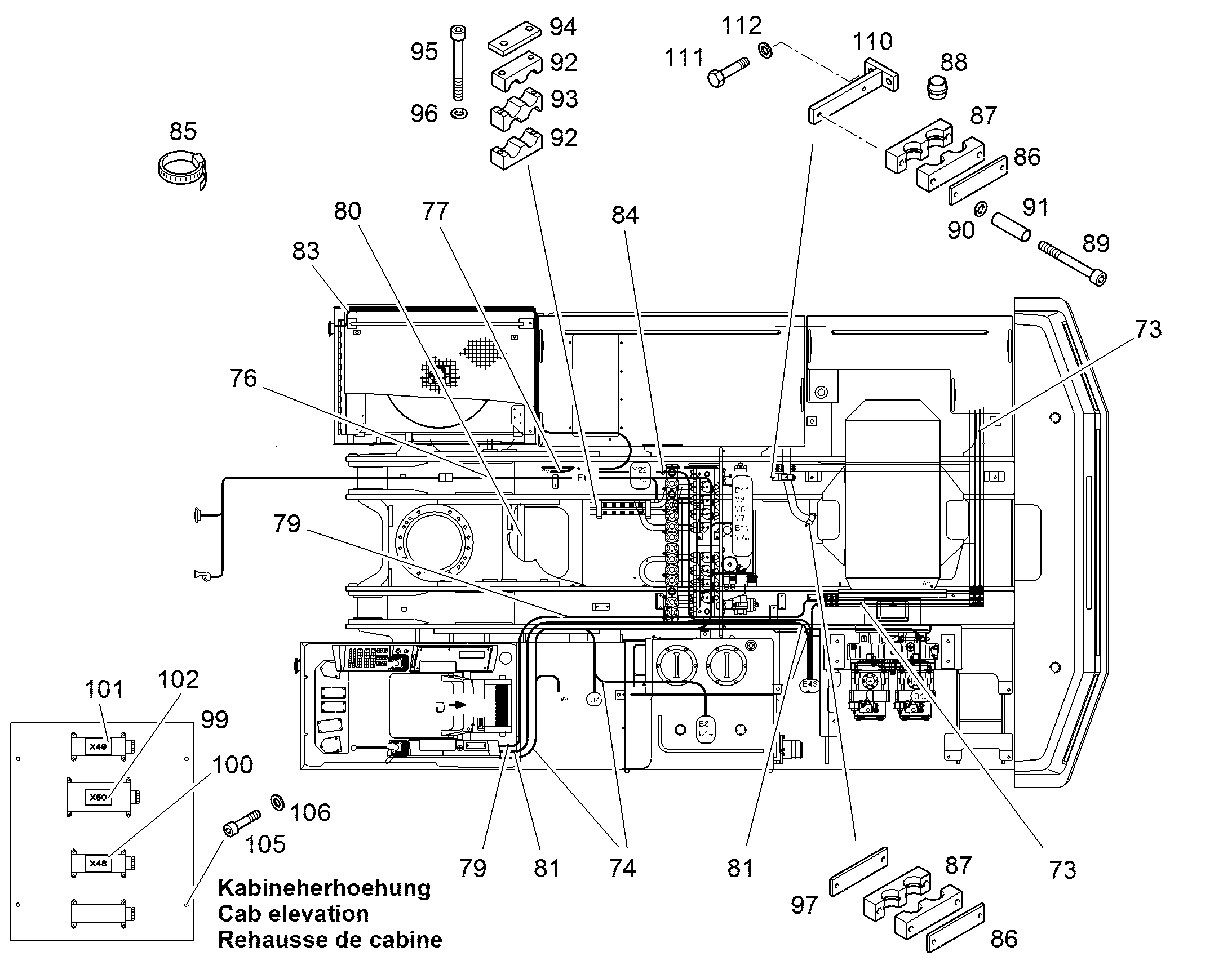 КОНСОЛЬ 10067516 LIEBHERR