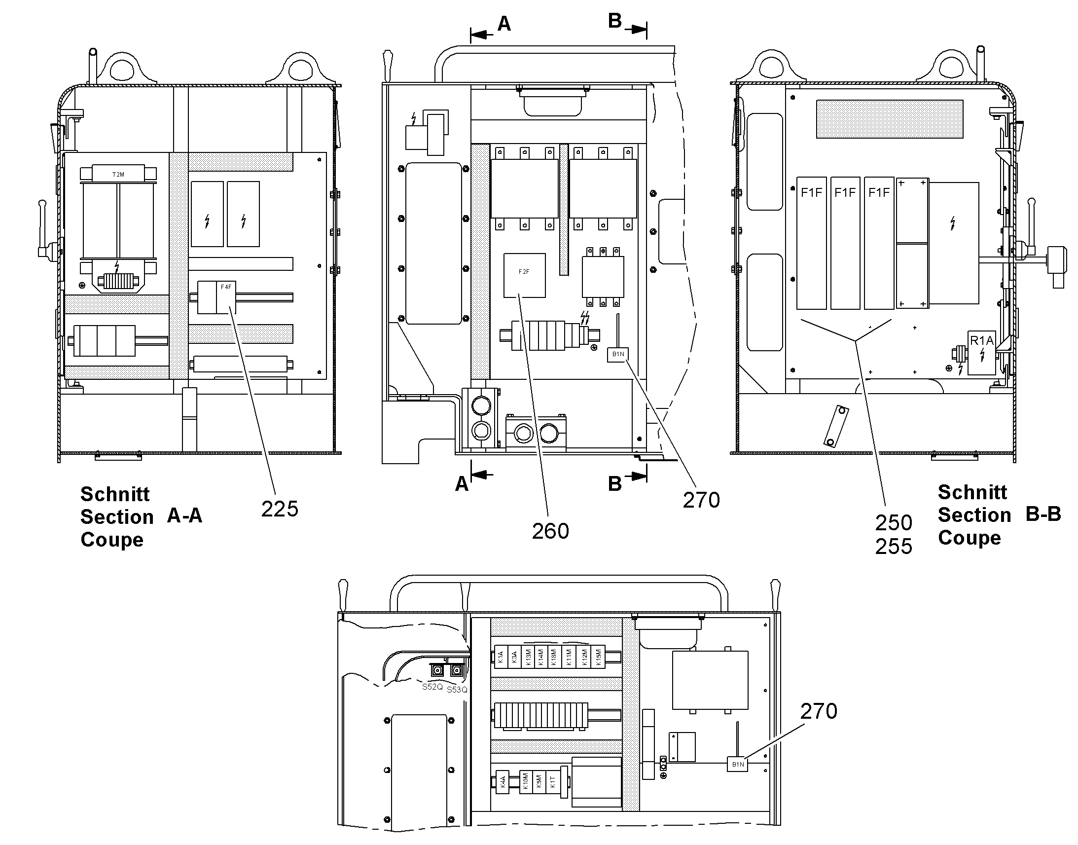 ПРЕДОХРАНИТЕЛЬ 600A 600VAC PORZELAN TRAEGE 10167145 LIEBHERR