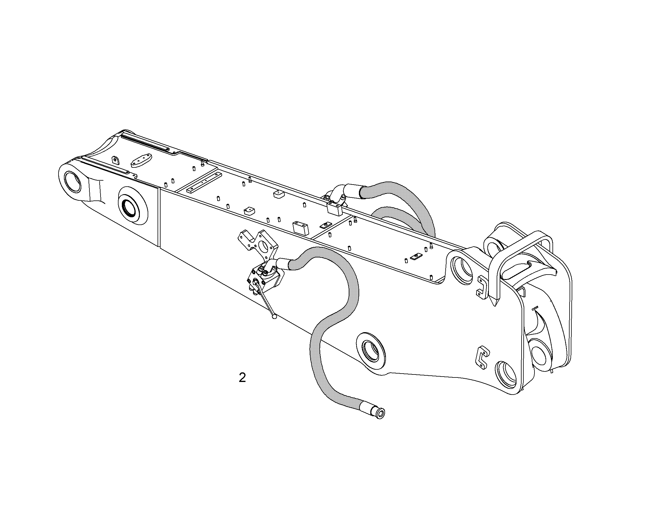 ПРОВОДКА МОНТАЖ AHS 10066388 LIEBHERR