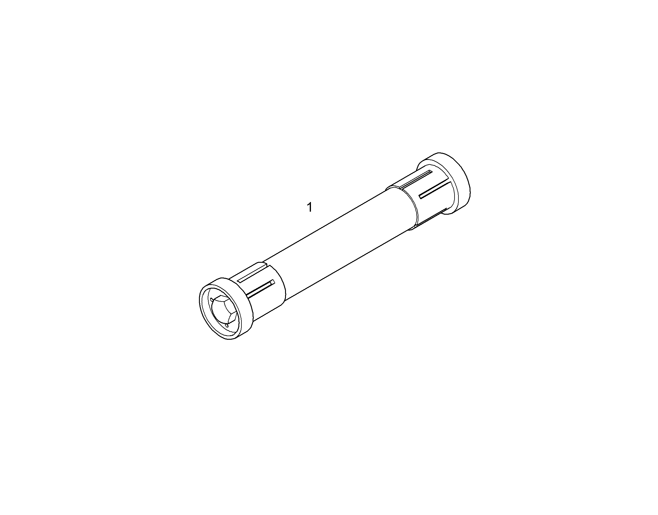БОЛТ РАСШИРИТЕЛЯ 100X550 5613654 LIEBHERR