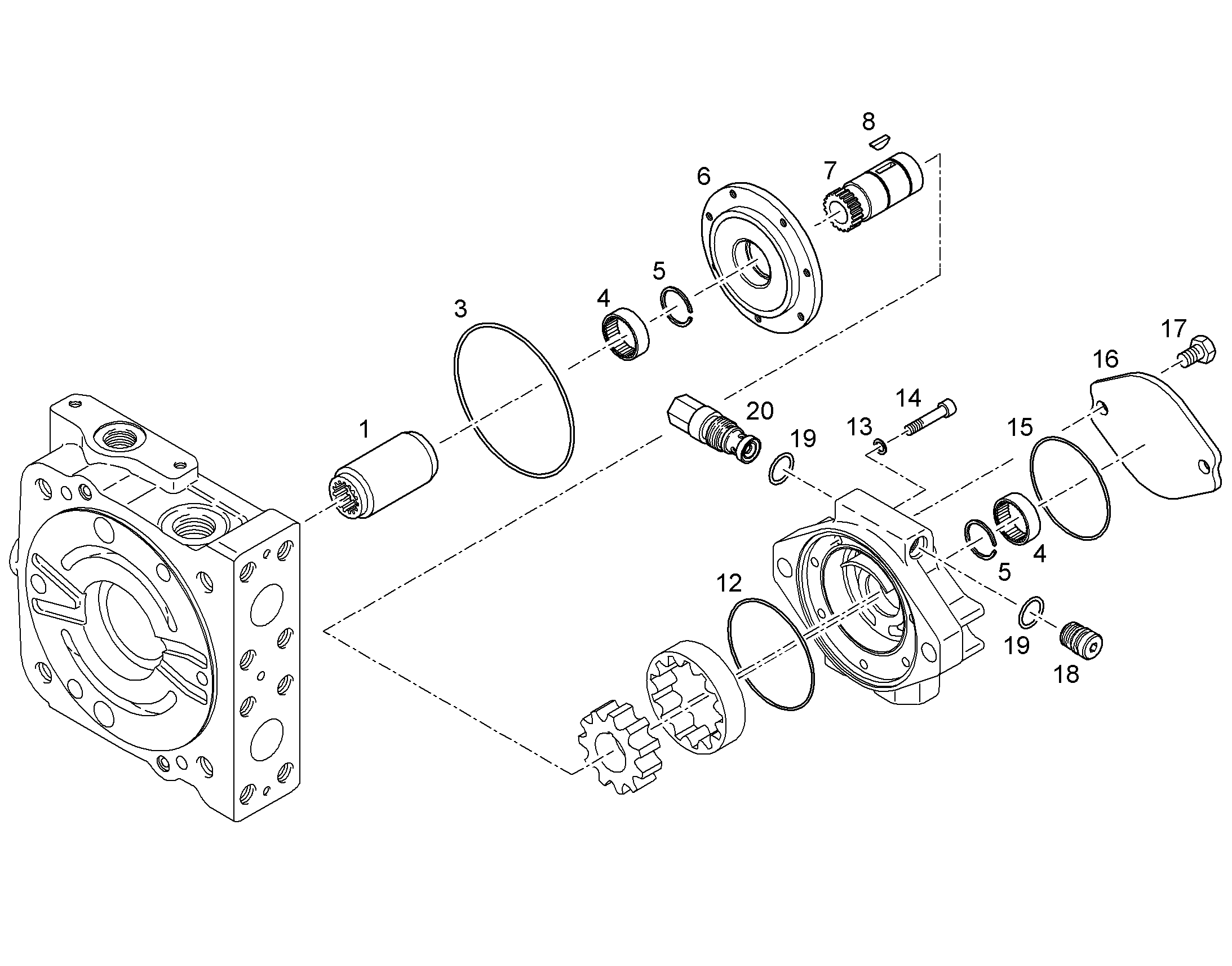 ЗАГЛУШКА РЕЗЬБОВАЯ 7409123 LIEBHERR
