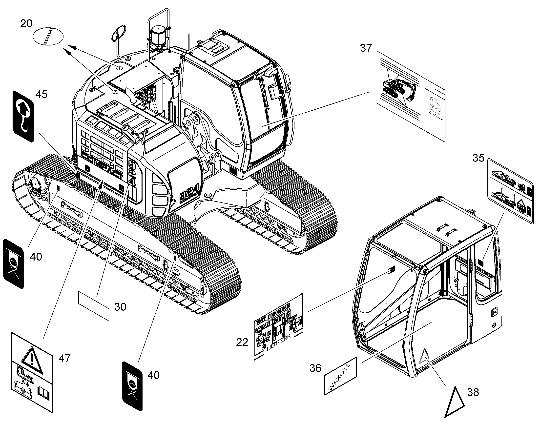 LIEBHERR УПРАВЛЕНИЕ 10369035 LIEBHERR