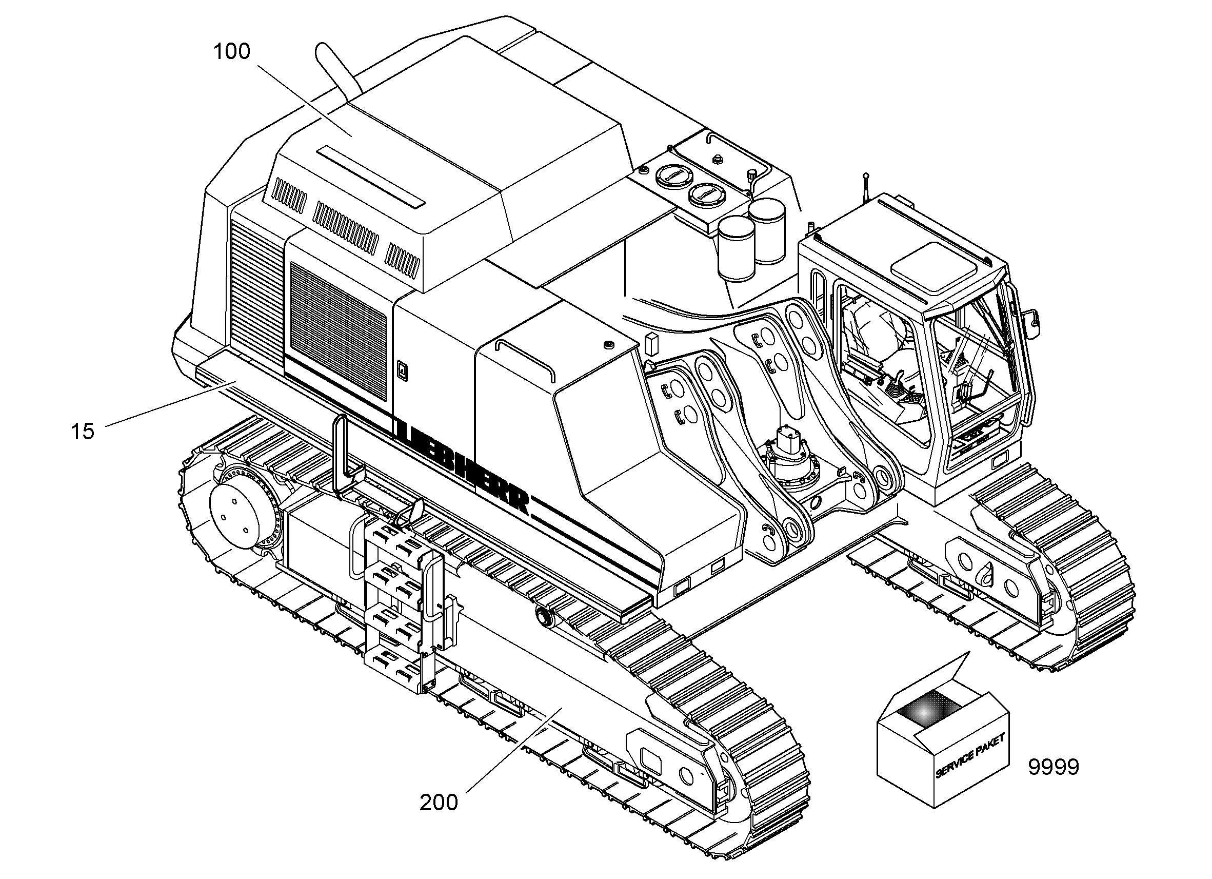 КАТАЛОГ ШАССИ 9019622 LIEBHERR