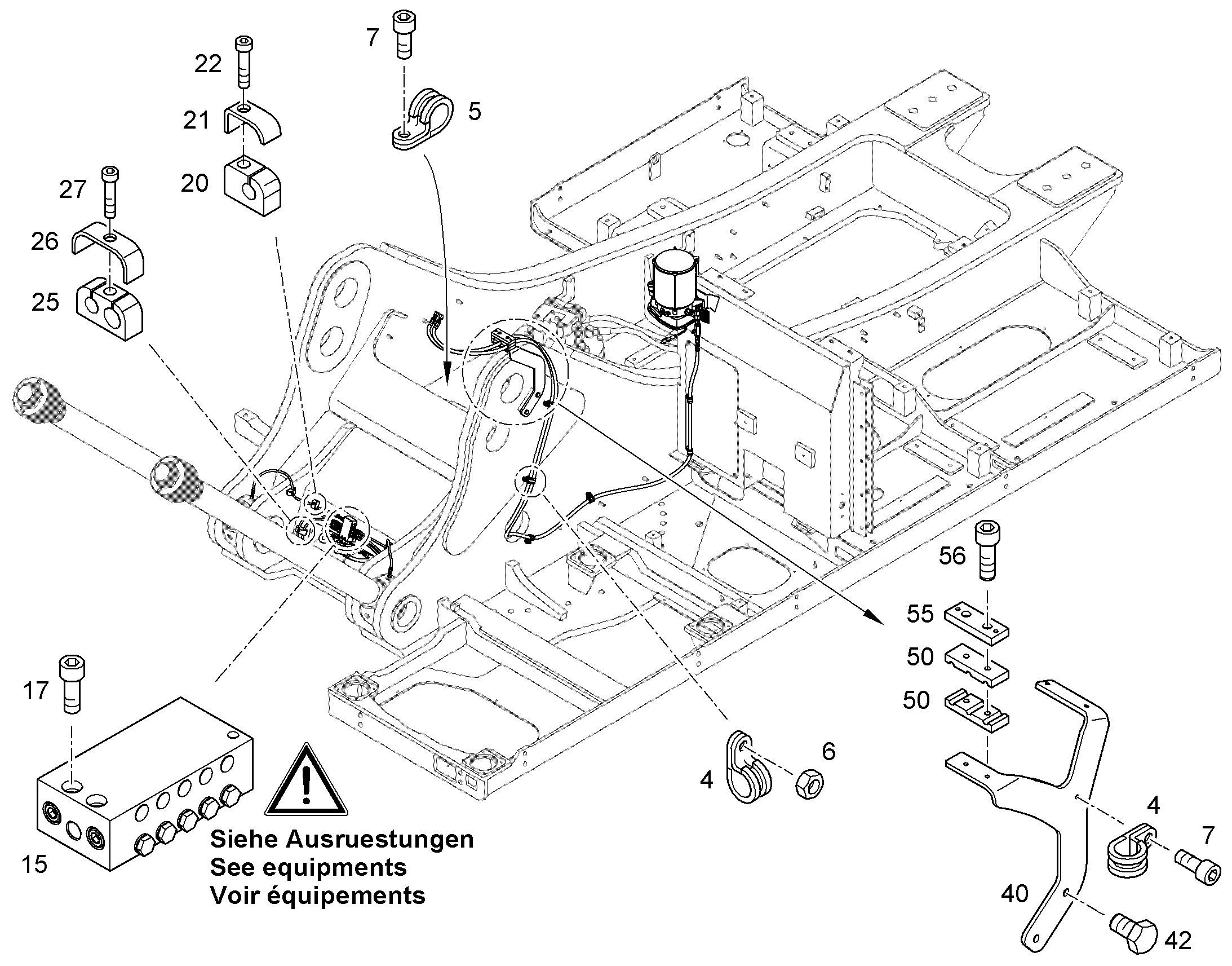 КОНСОЛЬ 10056980 LIEBHERR