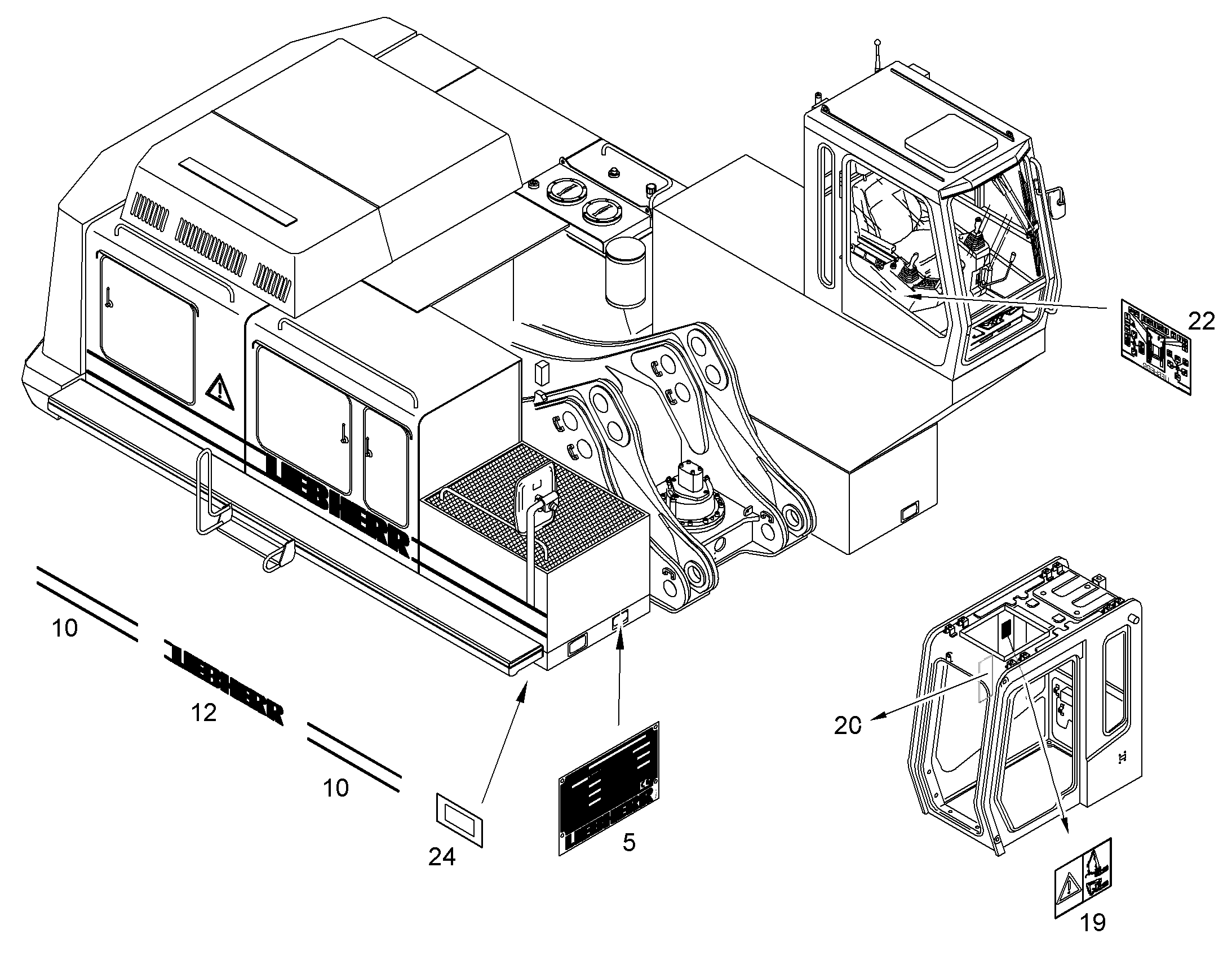 ПЛЕНКА КЛЕЯЩАЯСЯ 217mmX138mm 10064575 LIEBHERR